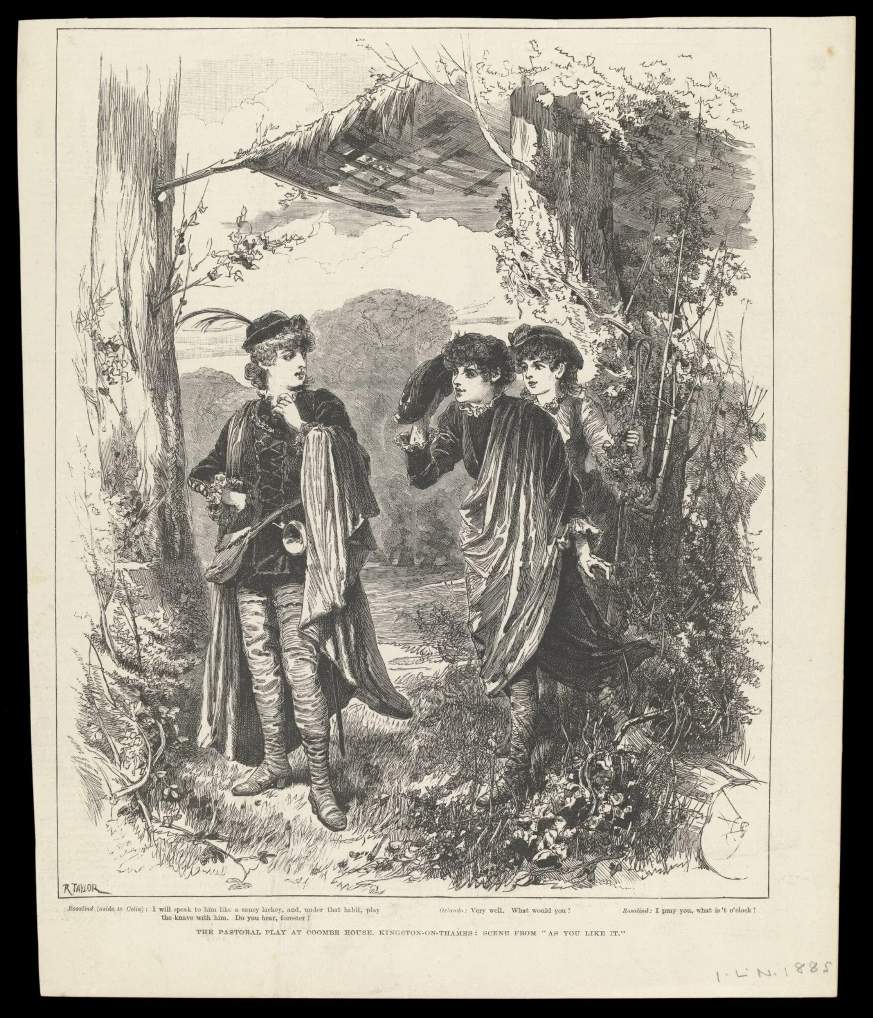 H Beard Print Collection, detail