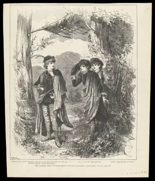 H Beard Print Collection, by The Graphic, 1884
