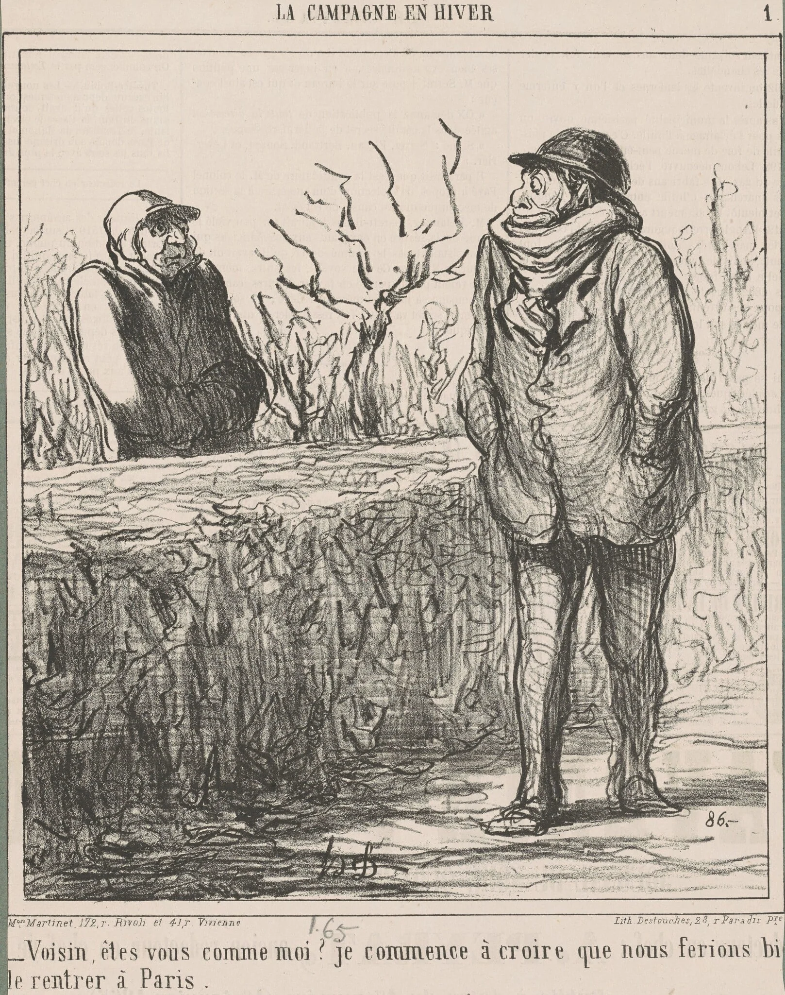 Voisin, êtres-vous comme moi? ..., detail