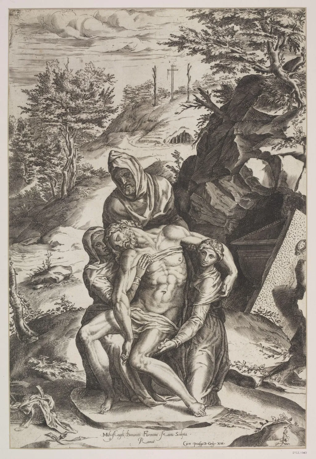 Untitled, by Alberti Cherubino, 1650