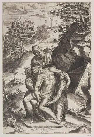 Untitled, by Alberti Cherubino, 1650