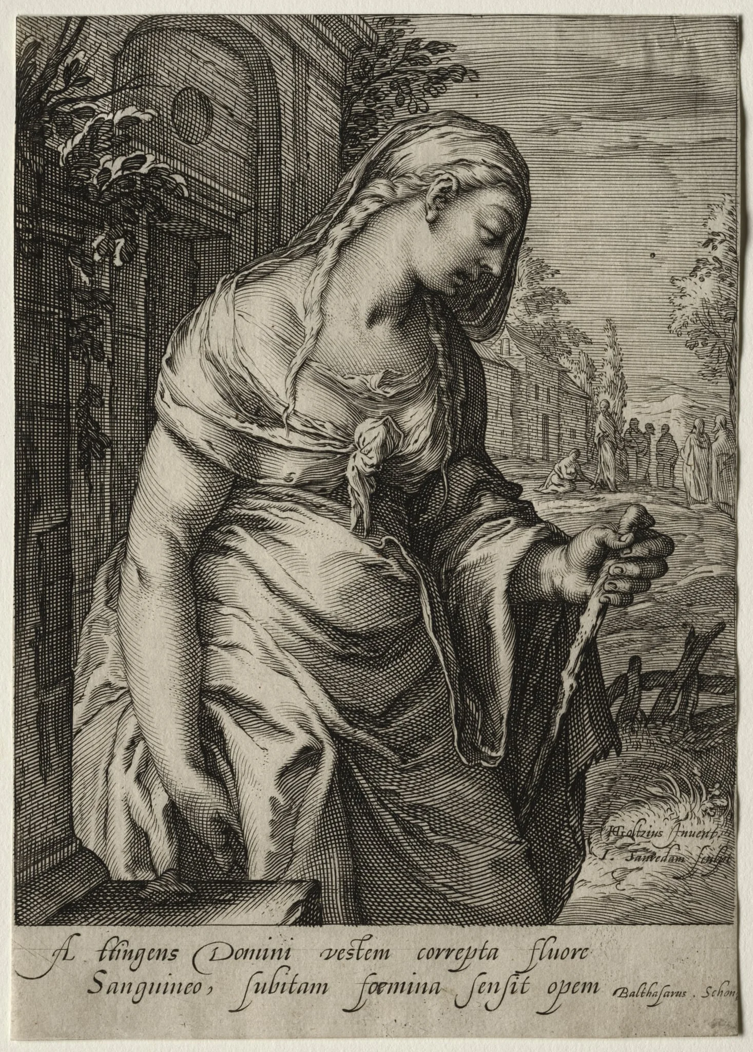 Heroines of the New Testament: The Woman with the Issue of Blood, detail