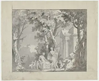 Classical Scene, by Vieira Portuense, 1788
