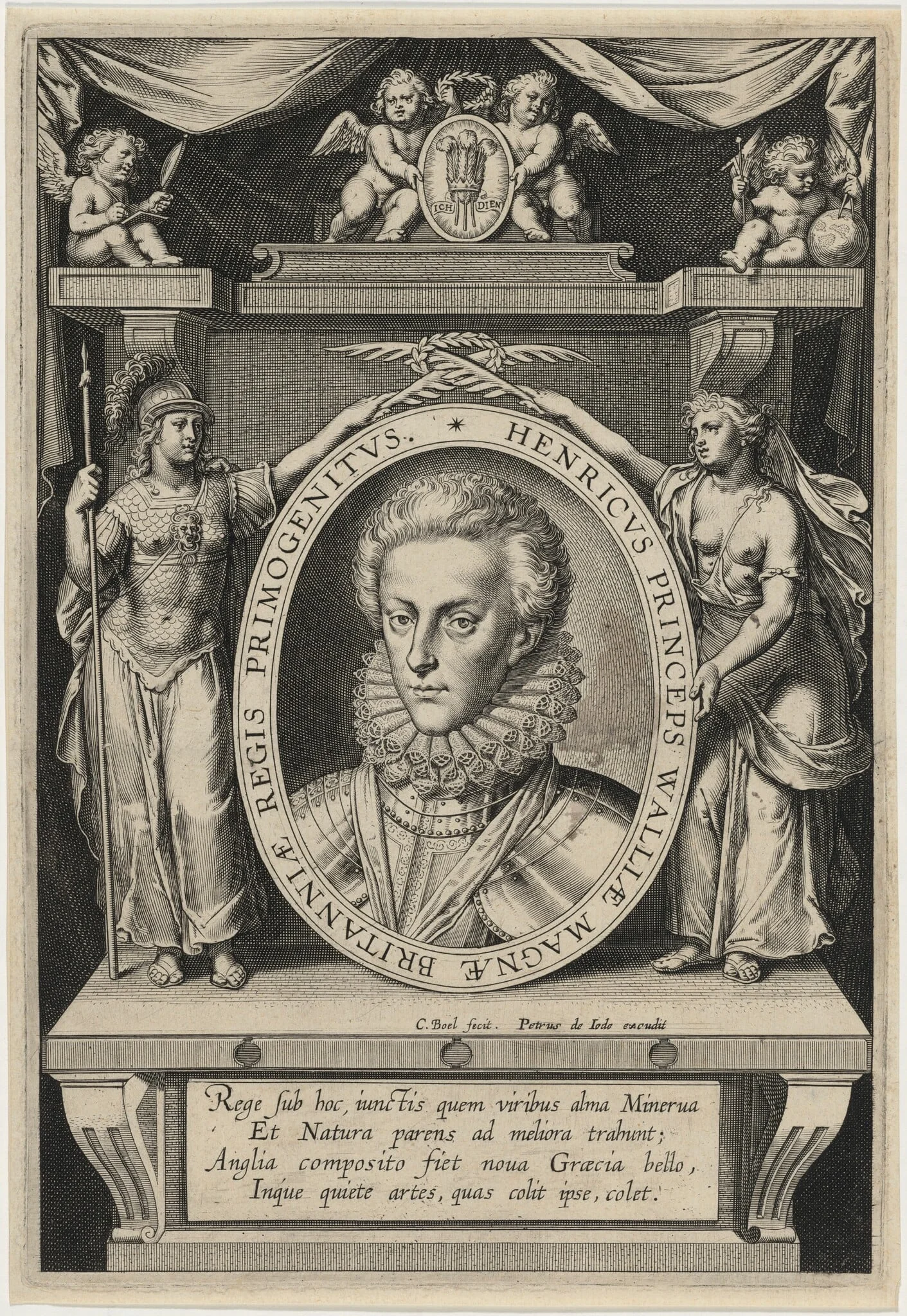 Henry Frederick, Prince of Wales, detail