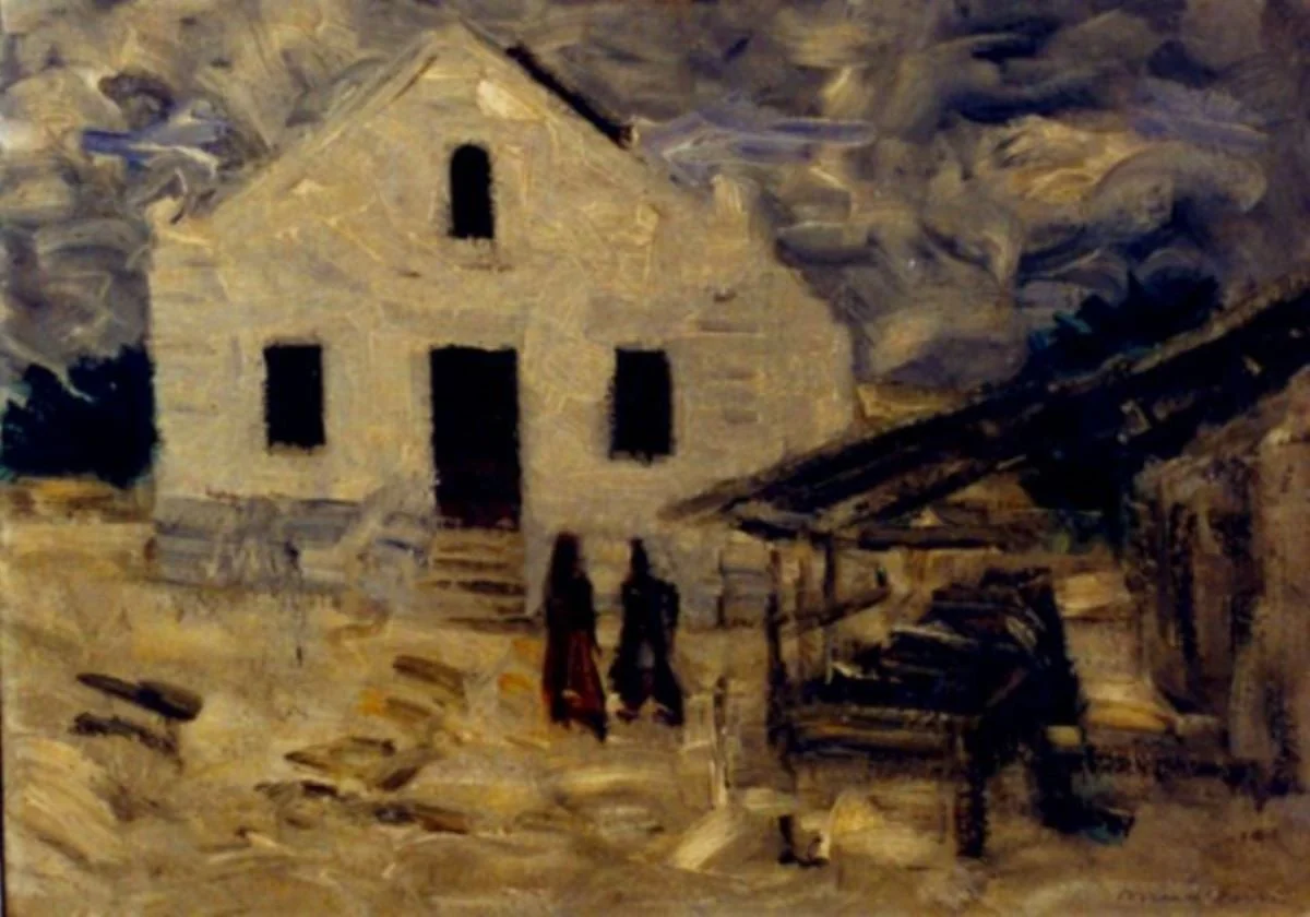 Iarna, detail