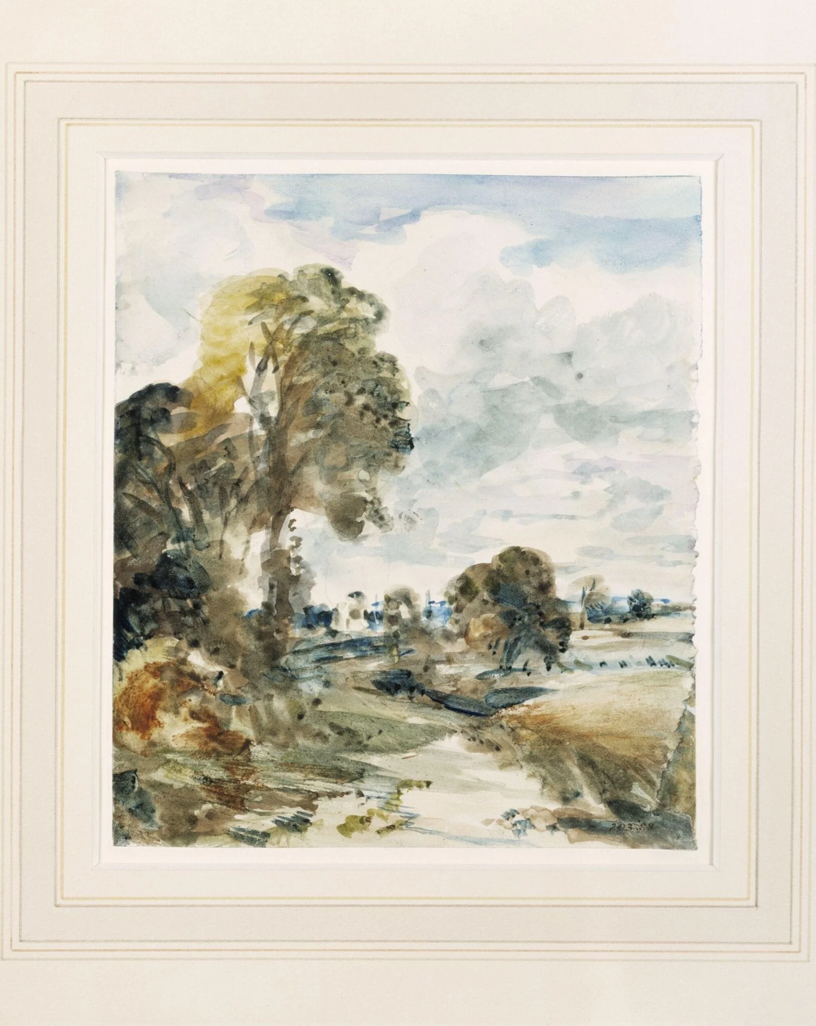 Landscape Study, detail