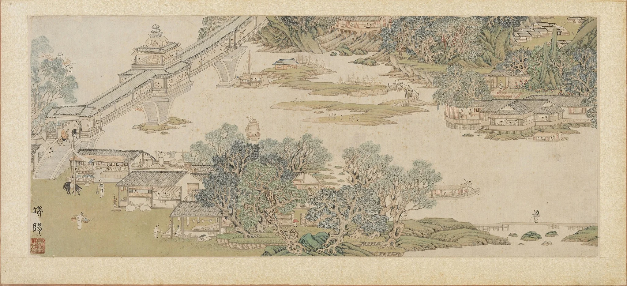 The Dragon Boat Festival, detail