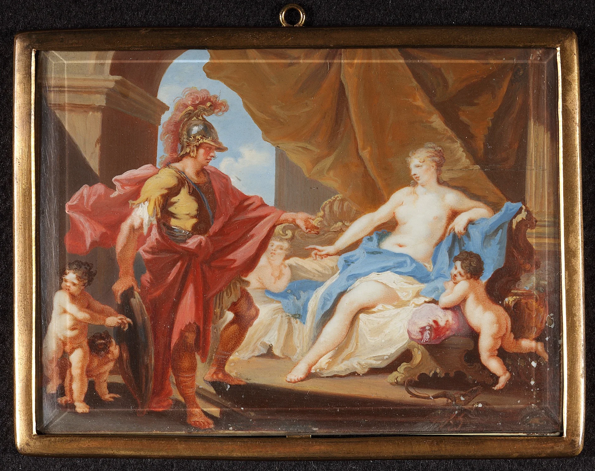 Mars and Venus, detail