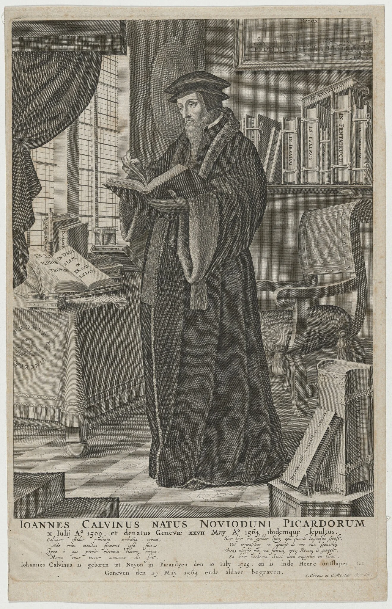 John Calvin, detail