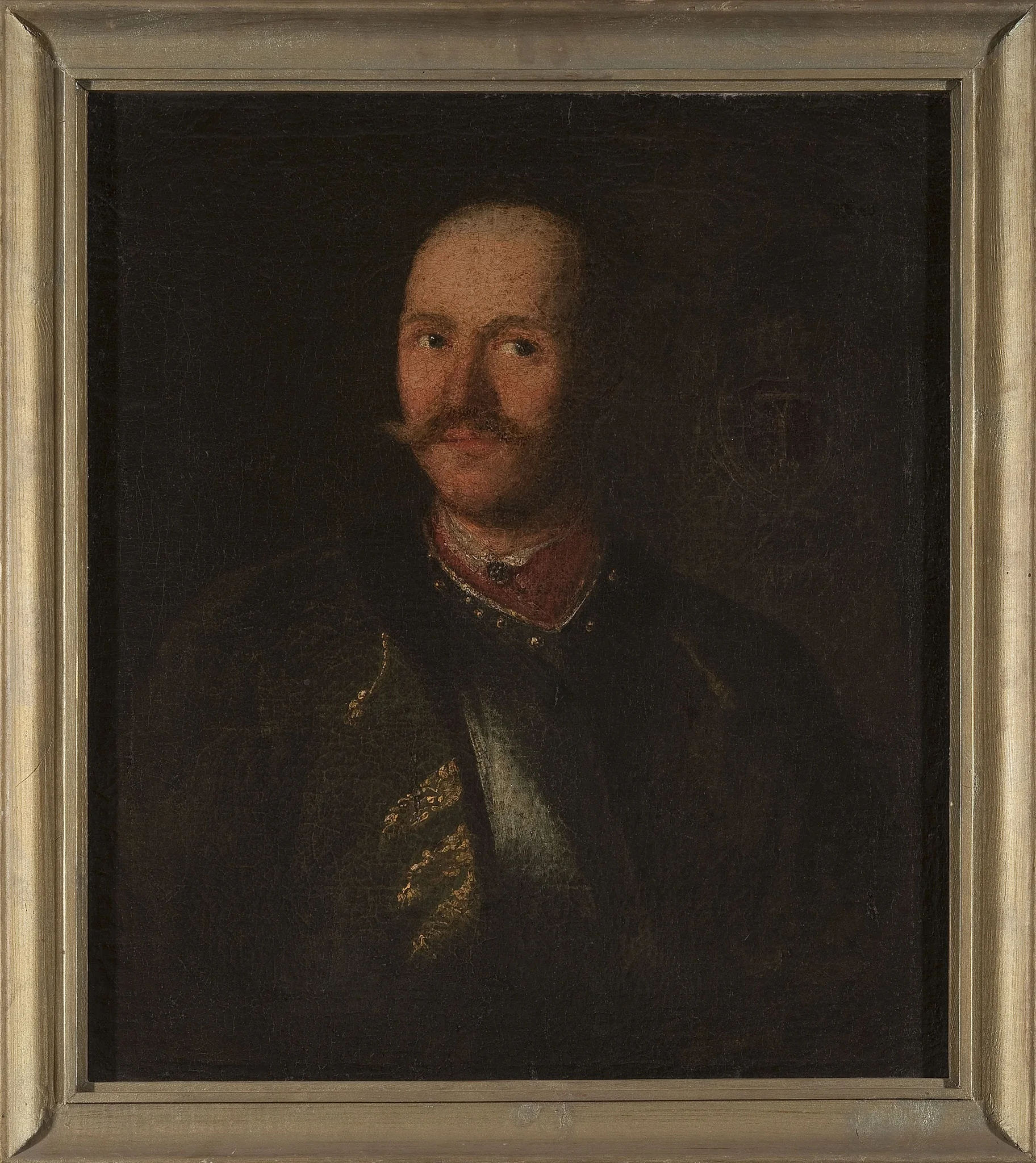 Portrait of Jakub Bronisz /?/, detail