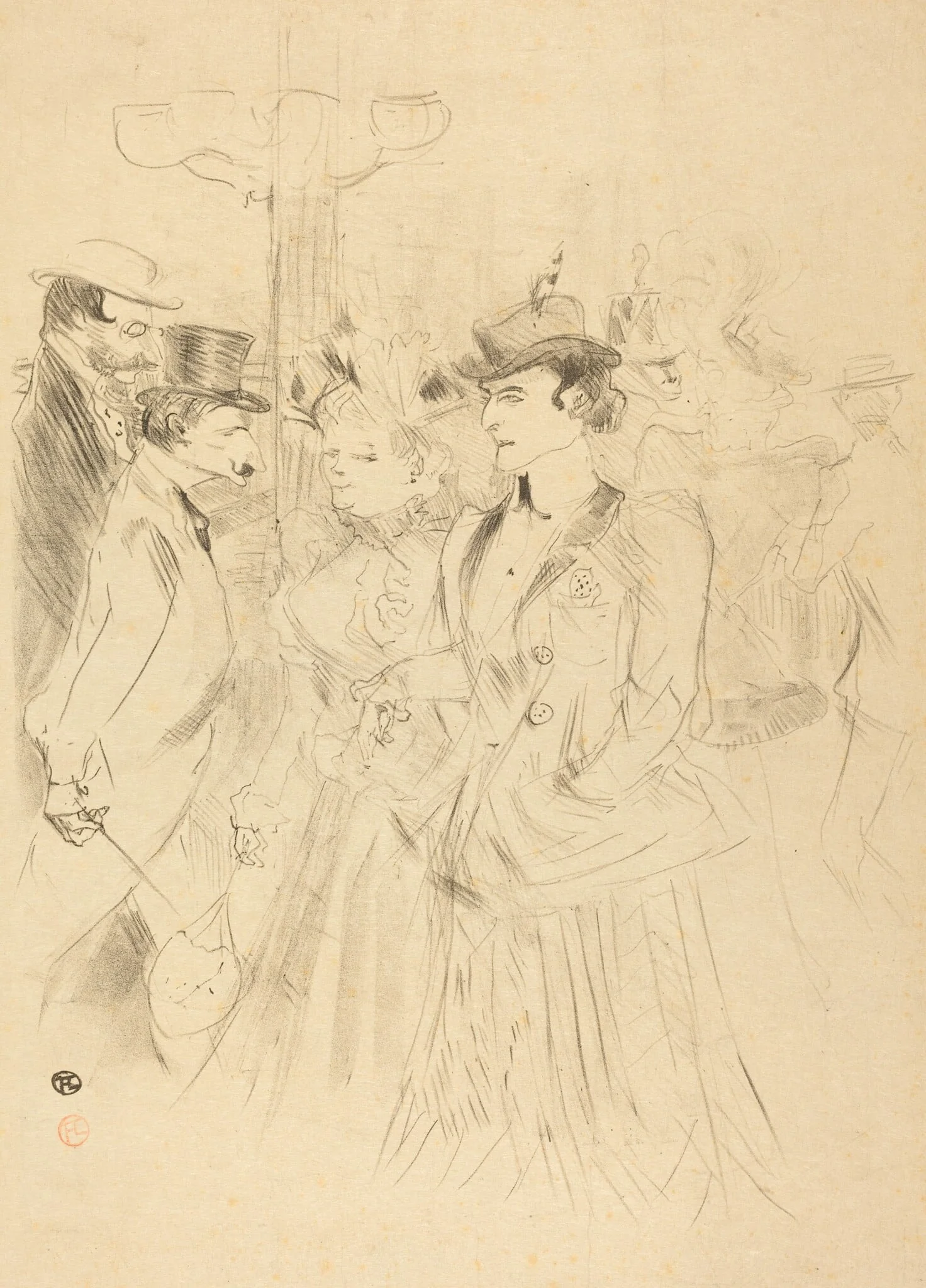 Promenade (Promenoir), detail