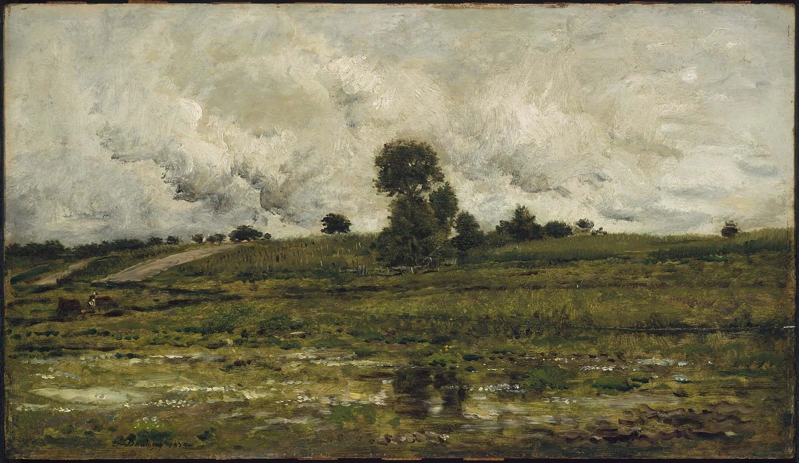 Rising Ground Near Villeneuve-St. Georges, detail