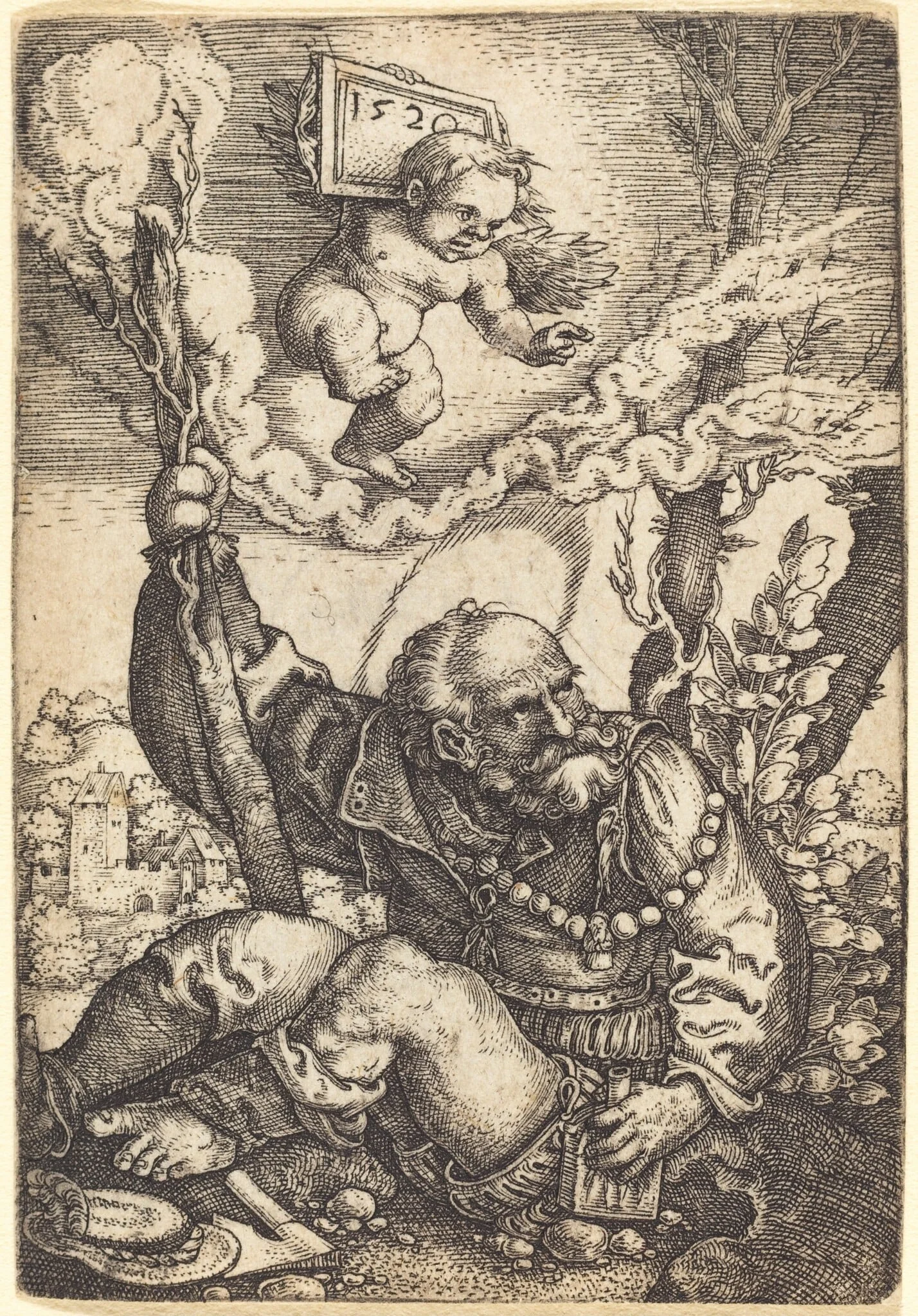Saint Christopher, detail