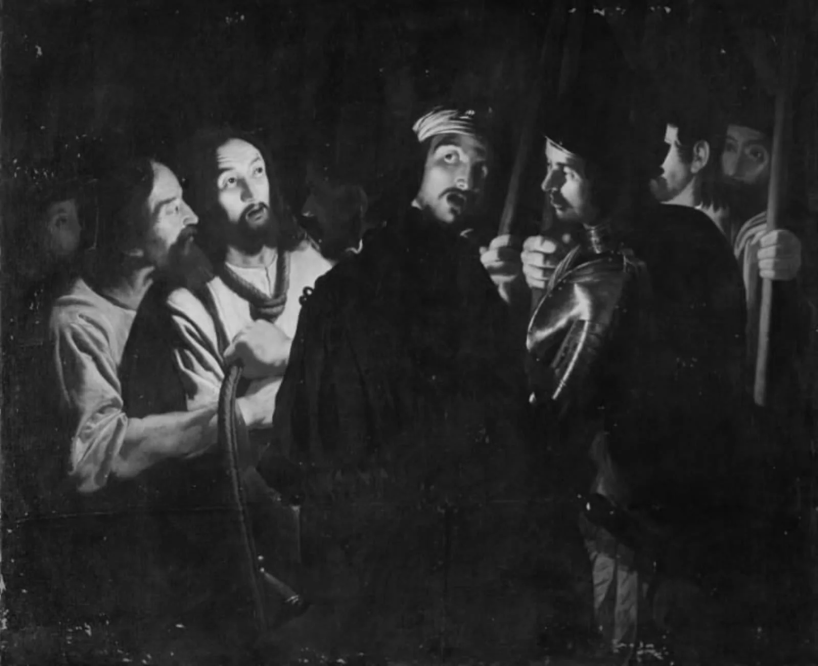 The Betrayal of Judas, detail