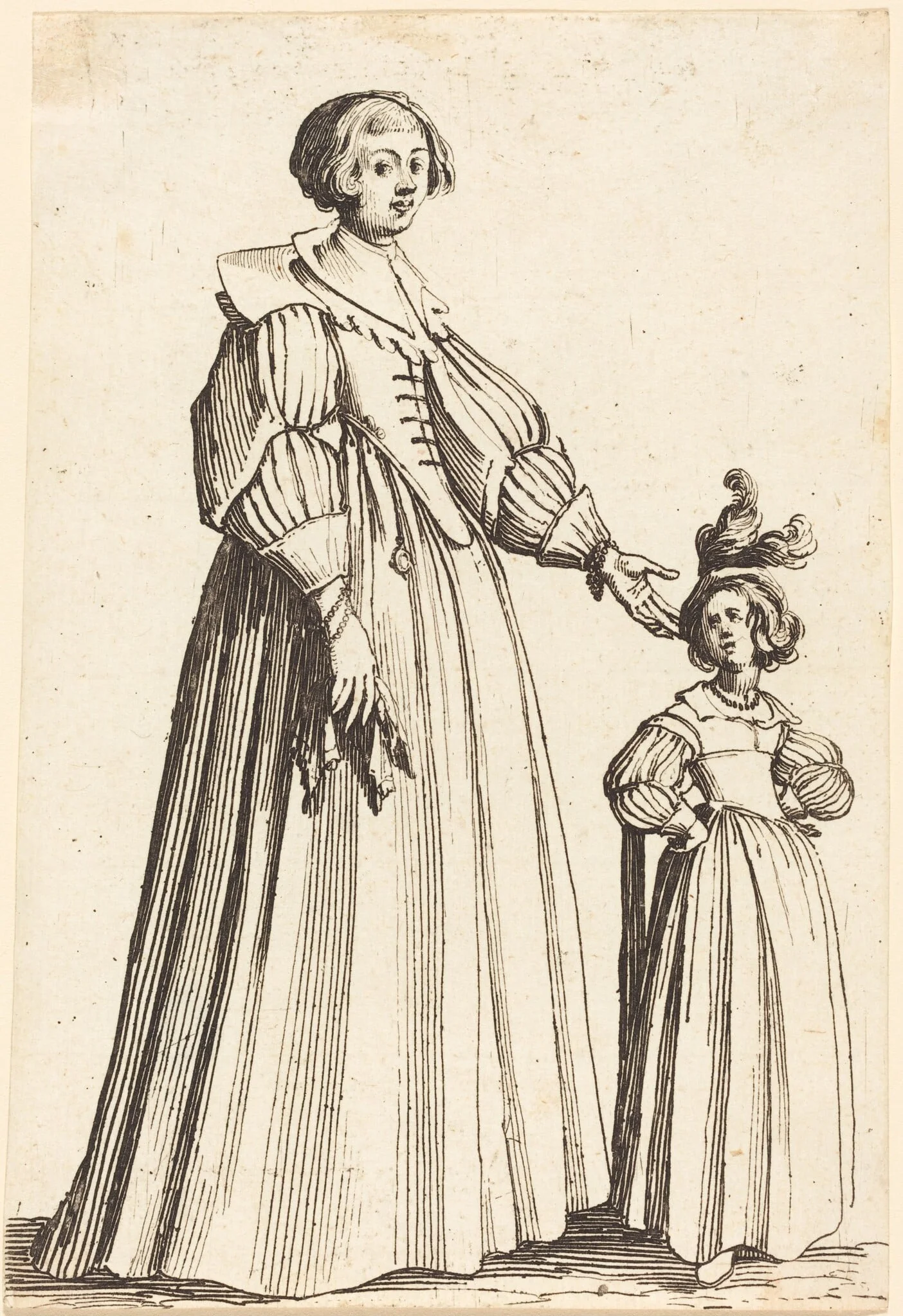Catherine Kuttinger, Callot's Wife, detail