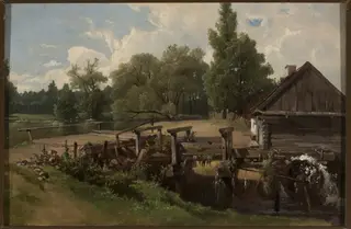 Mill, by Józef Brodowski the Elder, unspecified