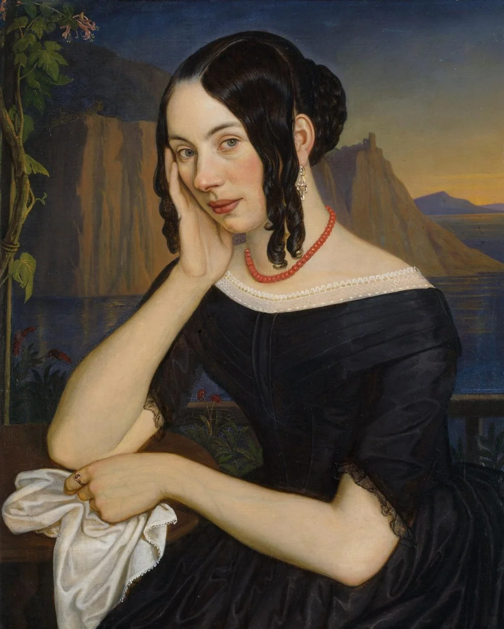 Bildnis Katharina Kern aus Sterzing, detail