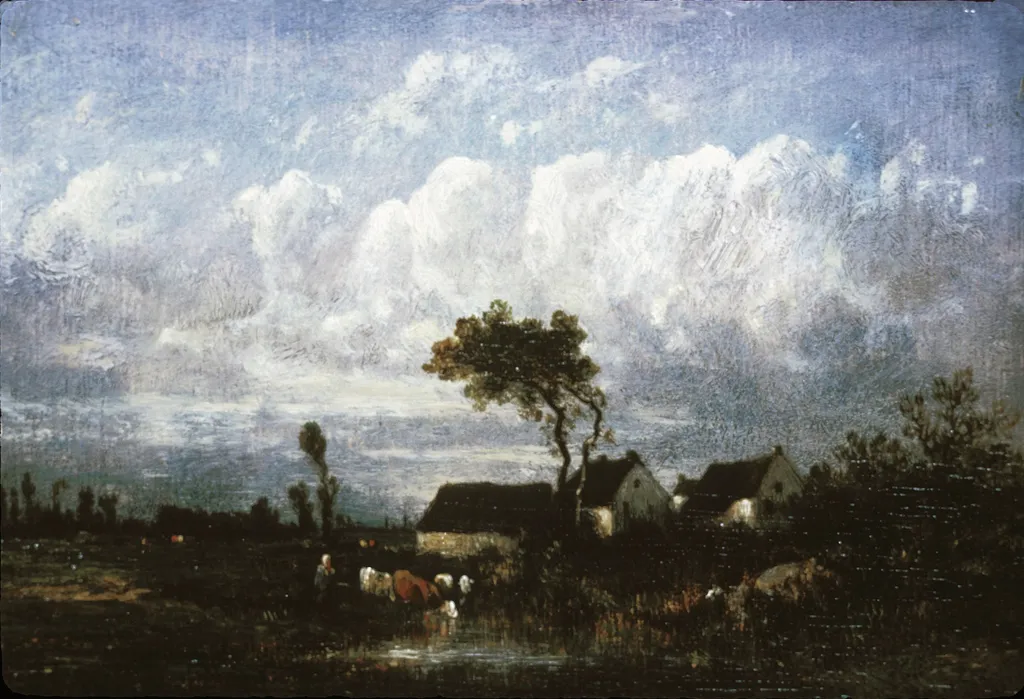 Landscape, by Jules Dupré, unspecified, 1860