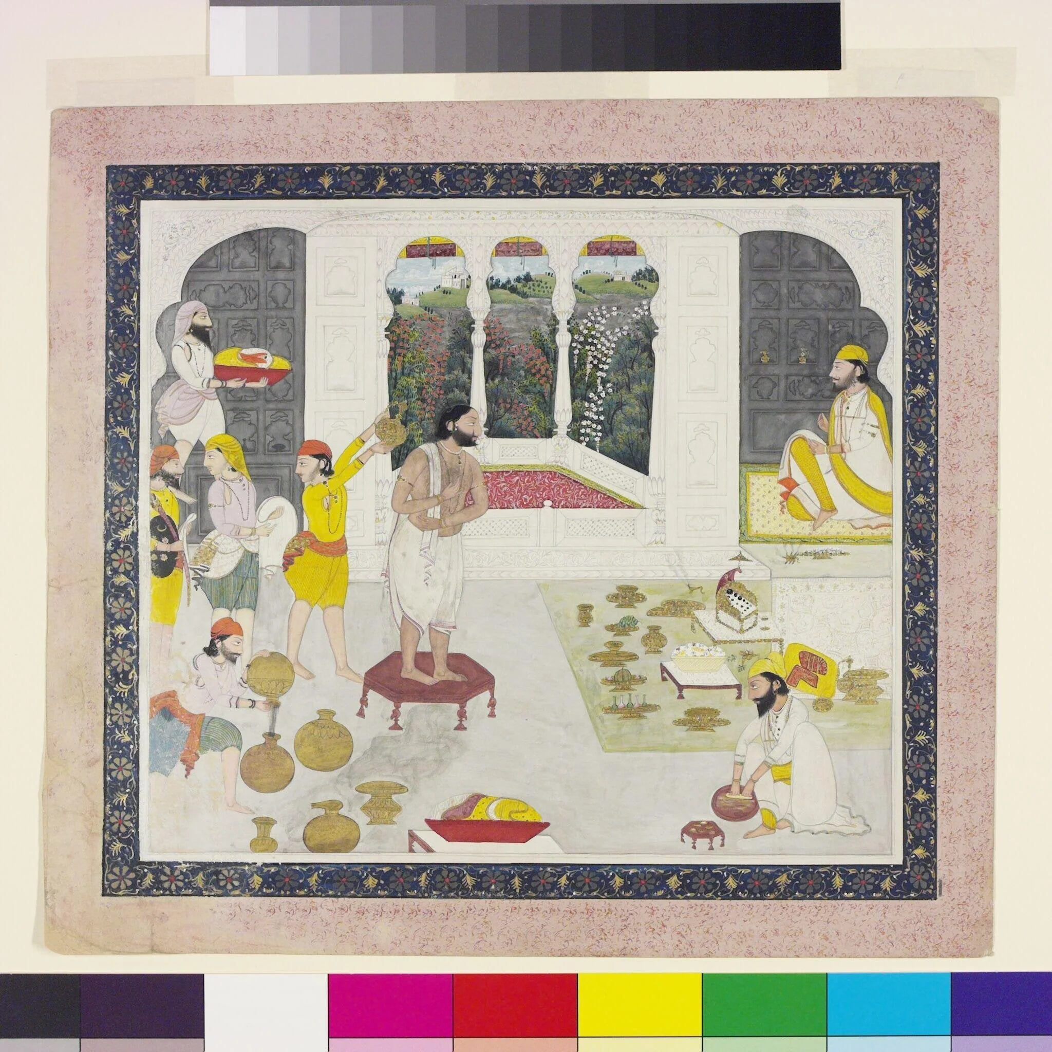 Maharaja Gulab Singh, detail