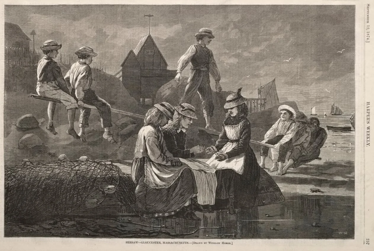 See Saw - Gloucester, Massachusetts, detail