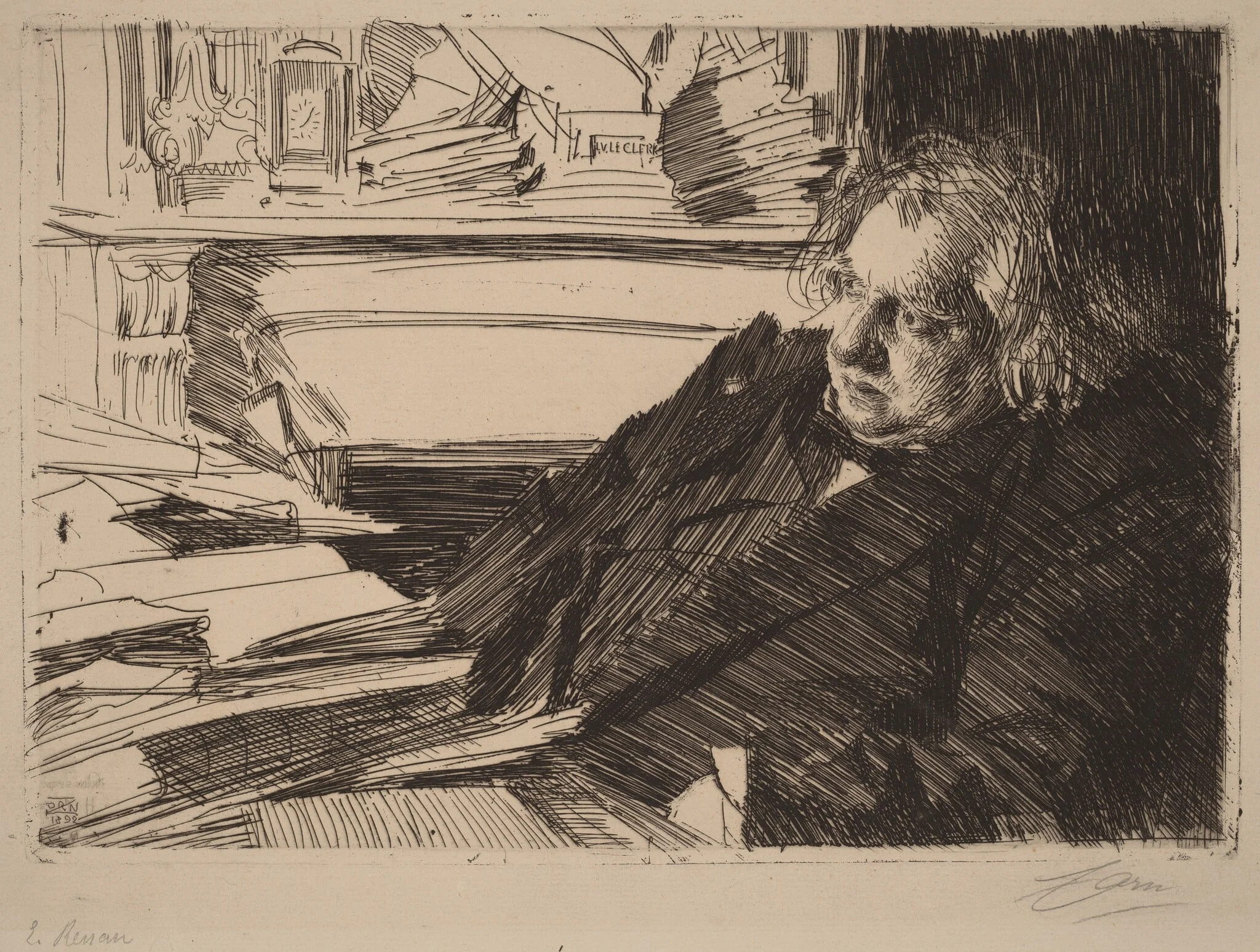 Ernest Renan, detail