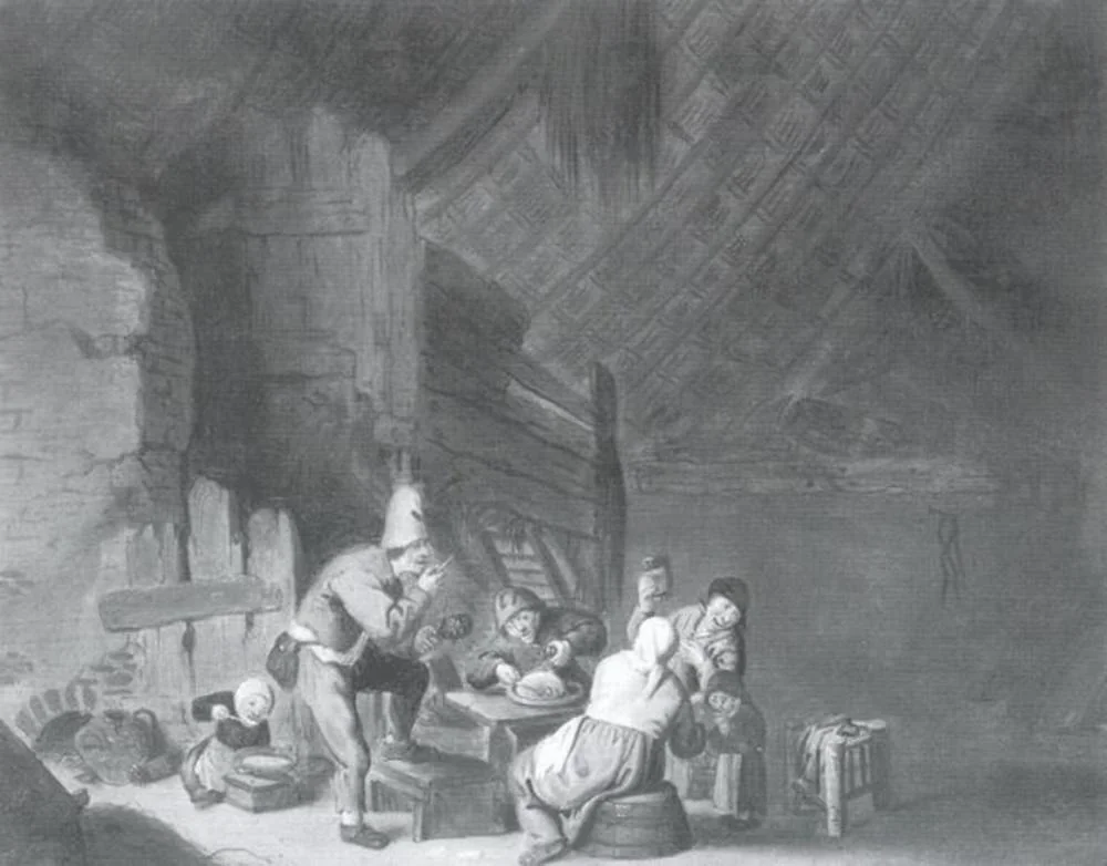 Interior of a Peasant's Cottage, detail