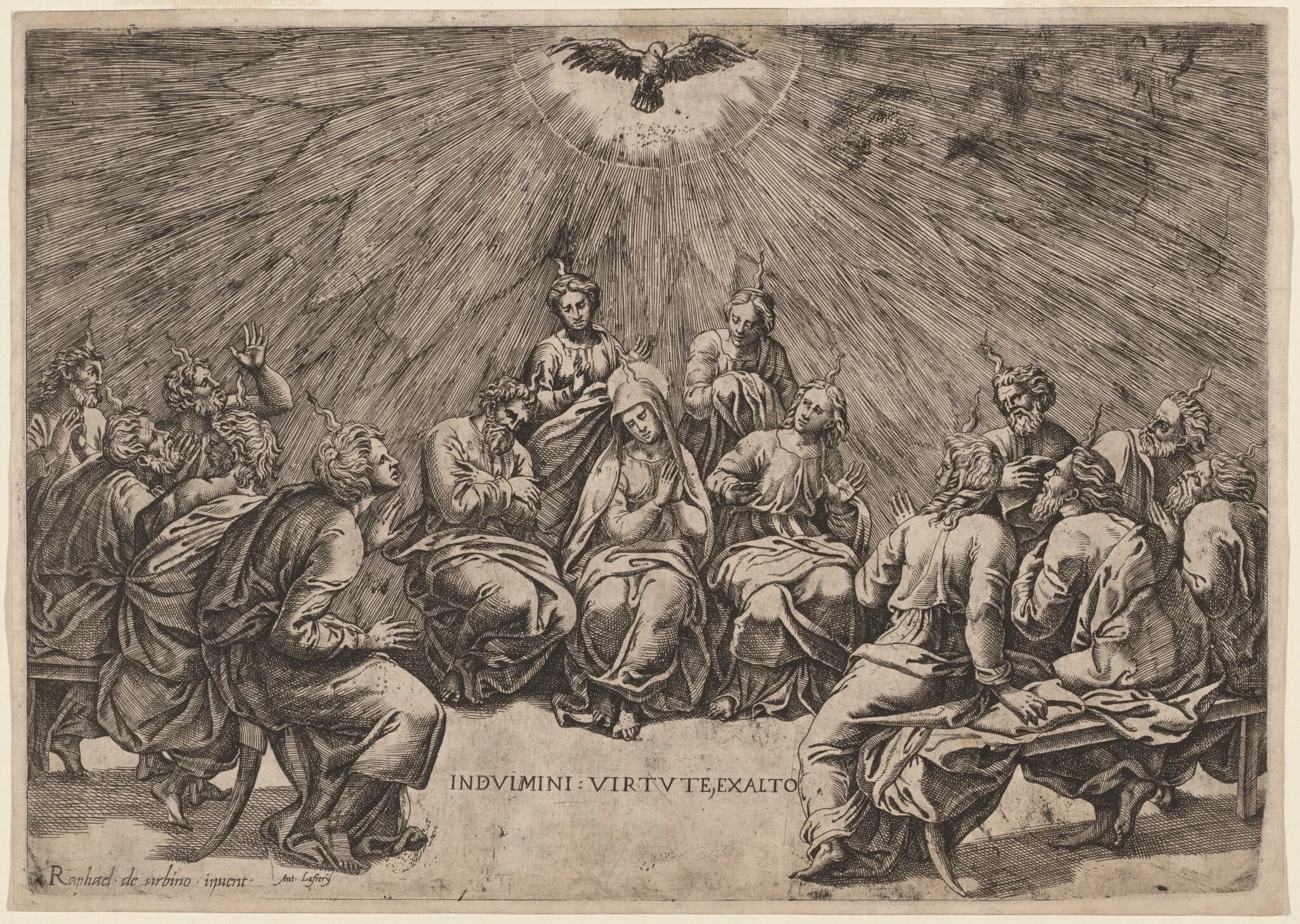 Pentecost, detail