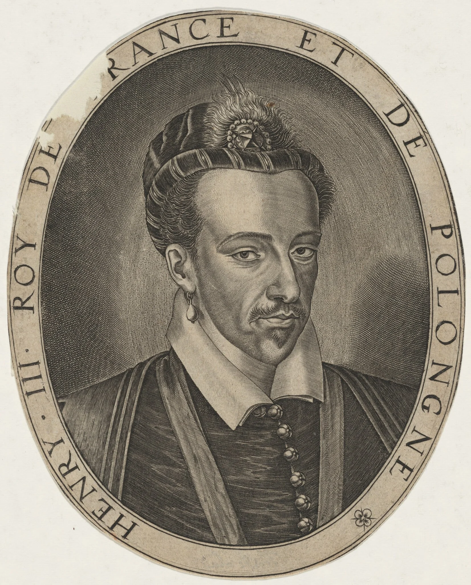 Henry III of France, detail