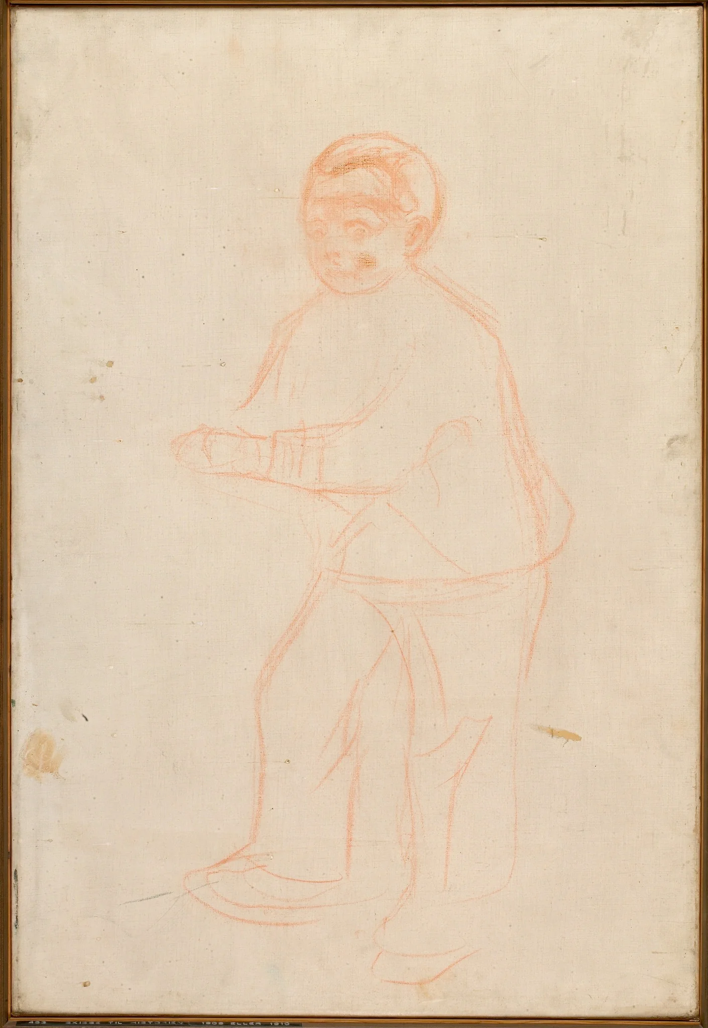 History: Figure Study, detail