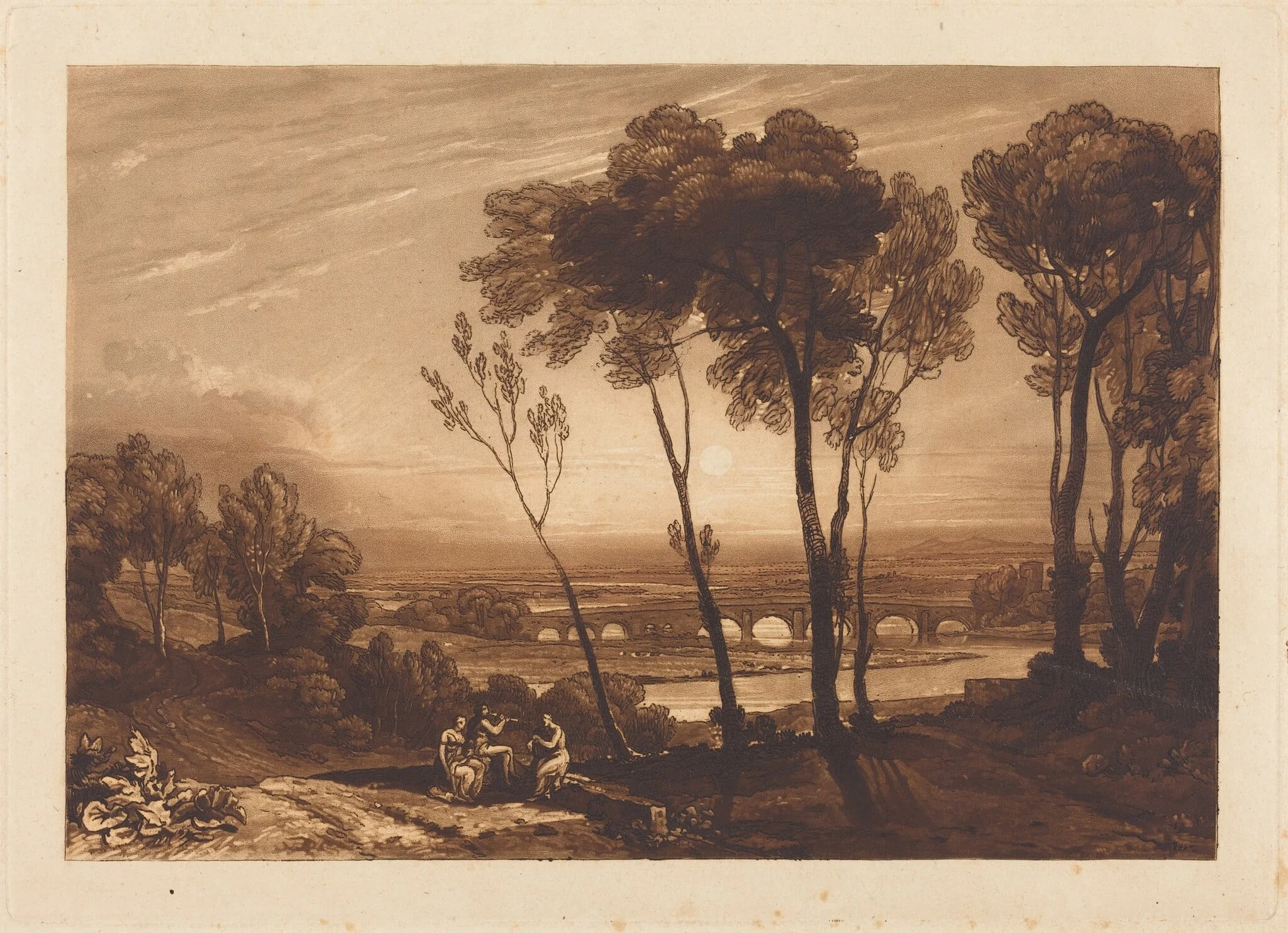 The Bridge in Middle Distance, detail