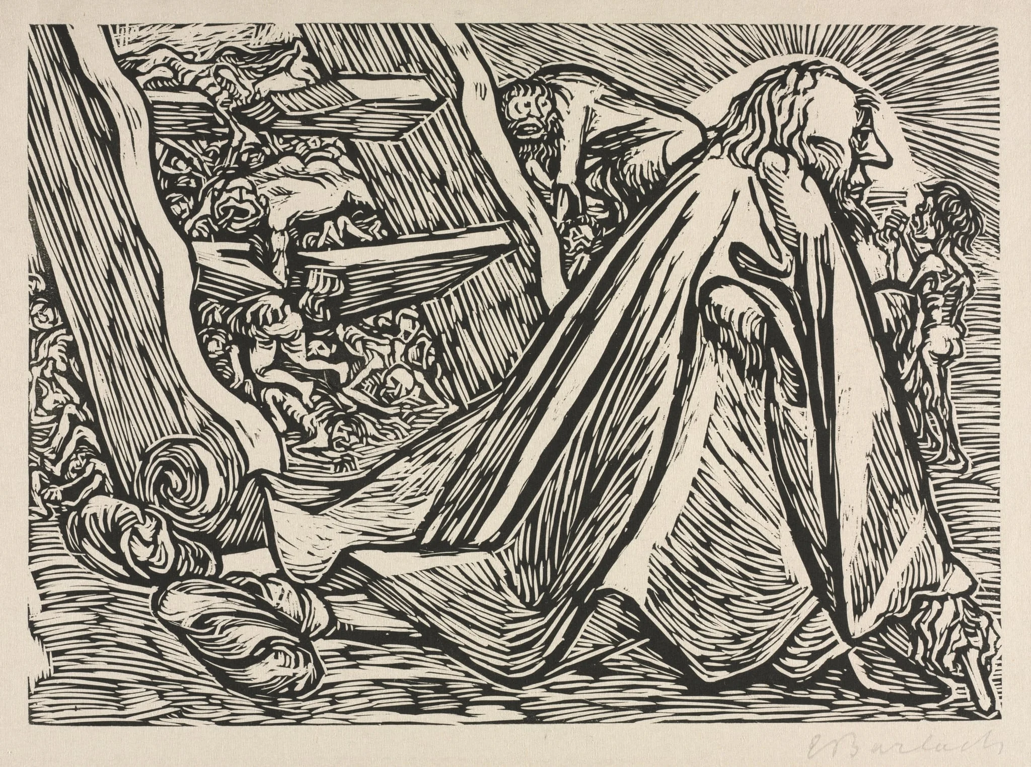 The Transformations of God: The Divine Beggar, detail