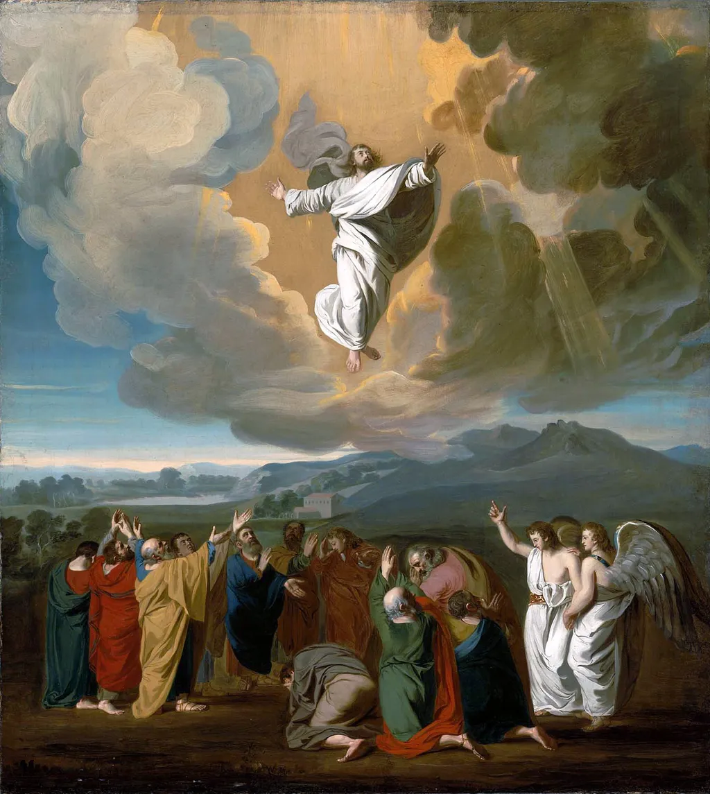 The Ascension, by John Singleton Copley, oil, 1775