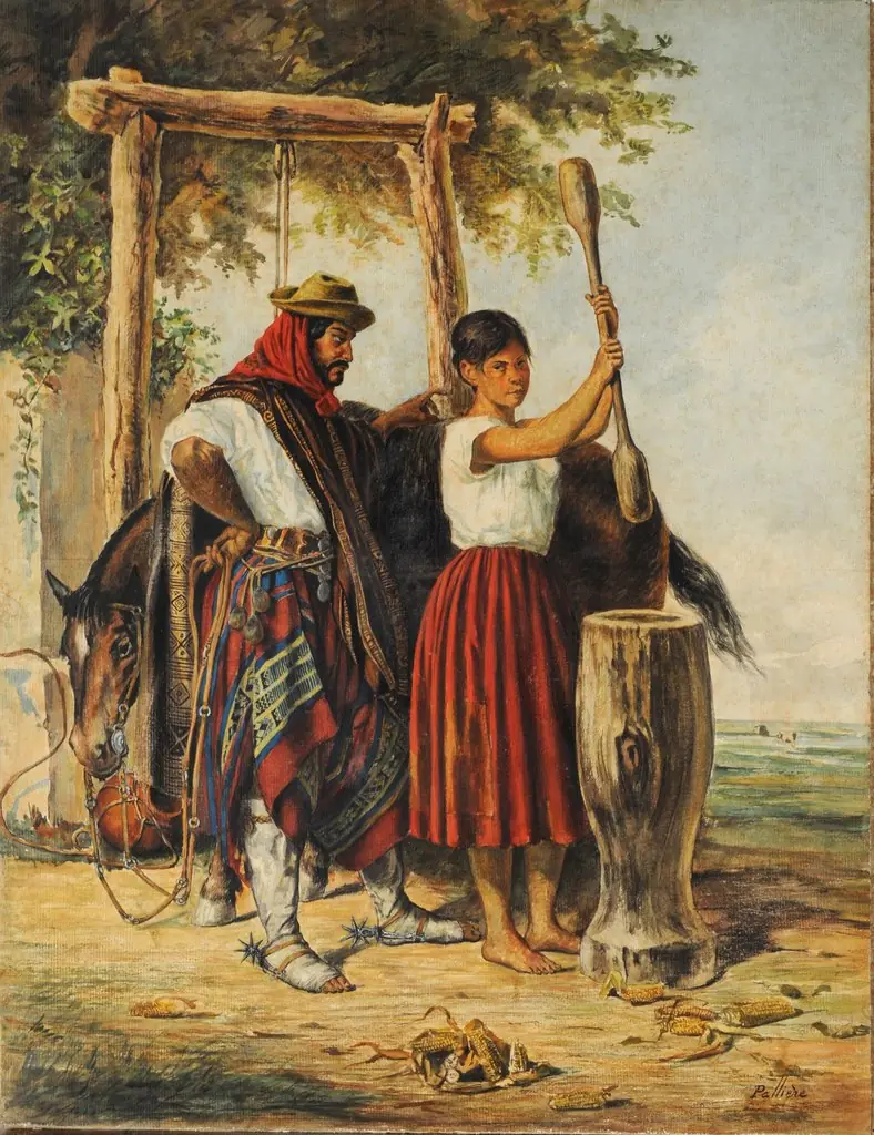 The maize treader, by Juan León Pallière, unspecified, 1868