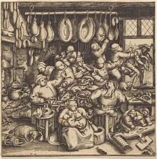 Exempel und Lehr Jetziger Welt Lauf, by Andreas Bretschneider III, ink, 1622