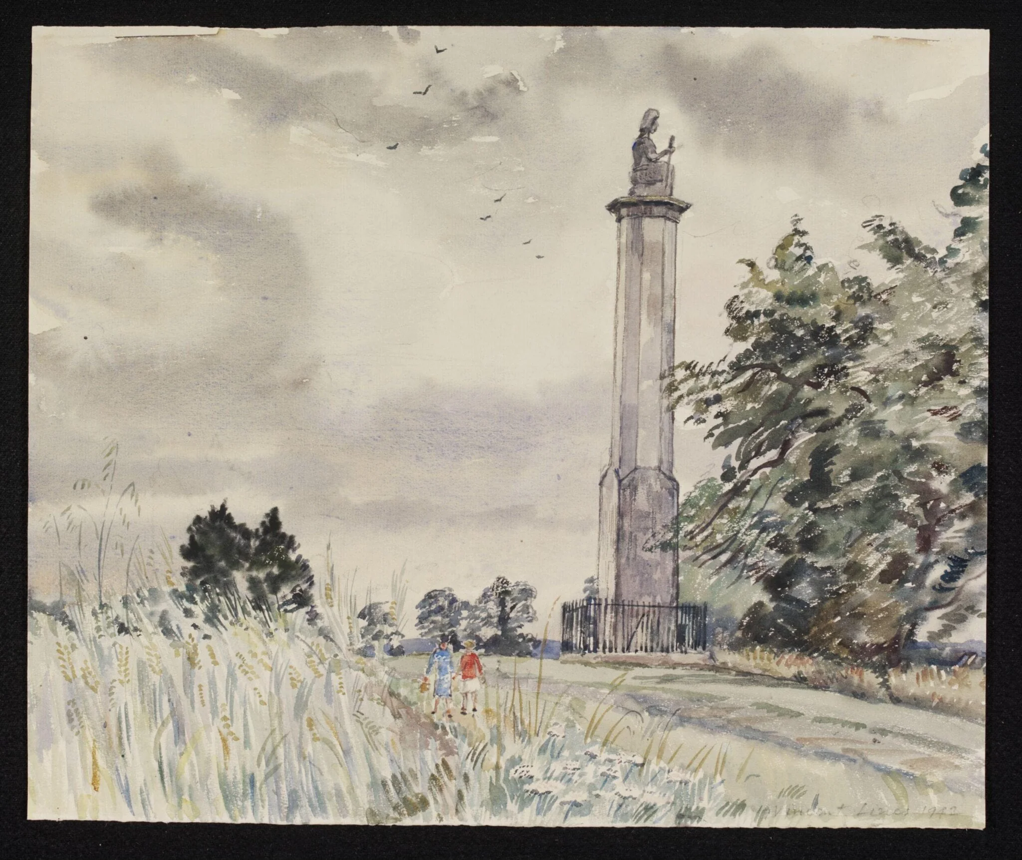 Maud Heath's Monument, Bremhill, detail