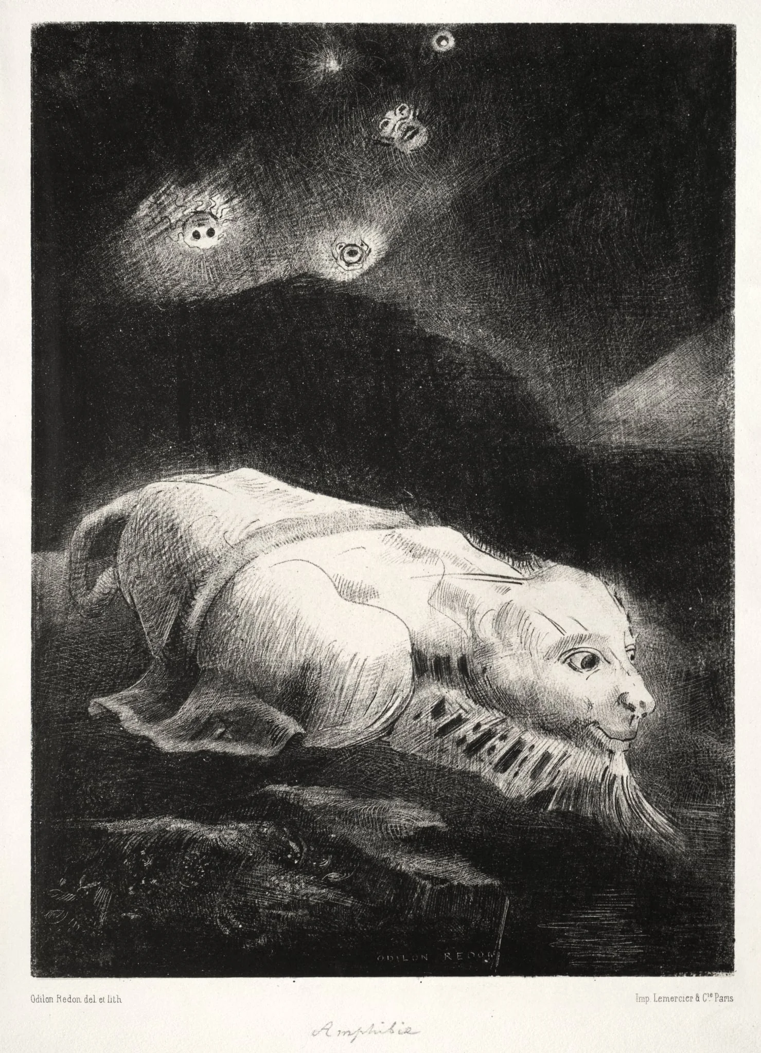 When Life Was Awakening in the Depths of Obscure Matter, detail
