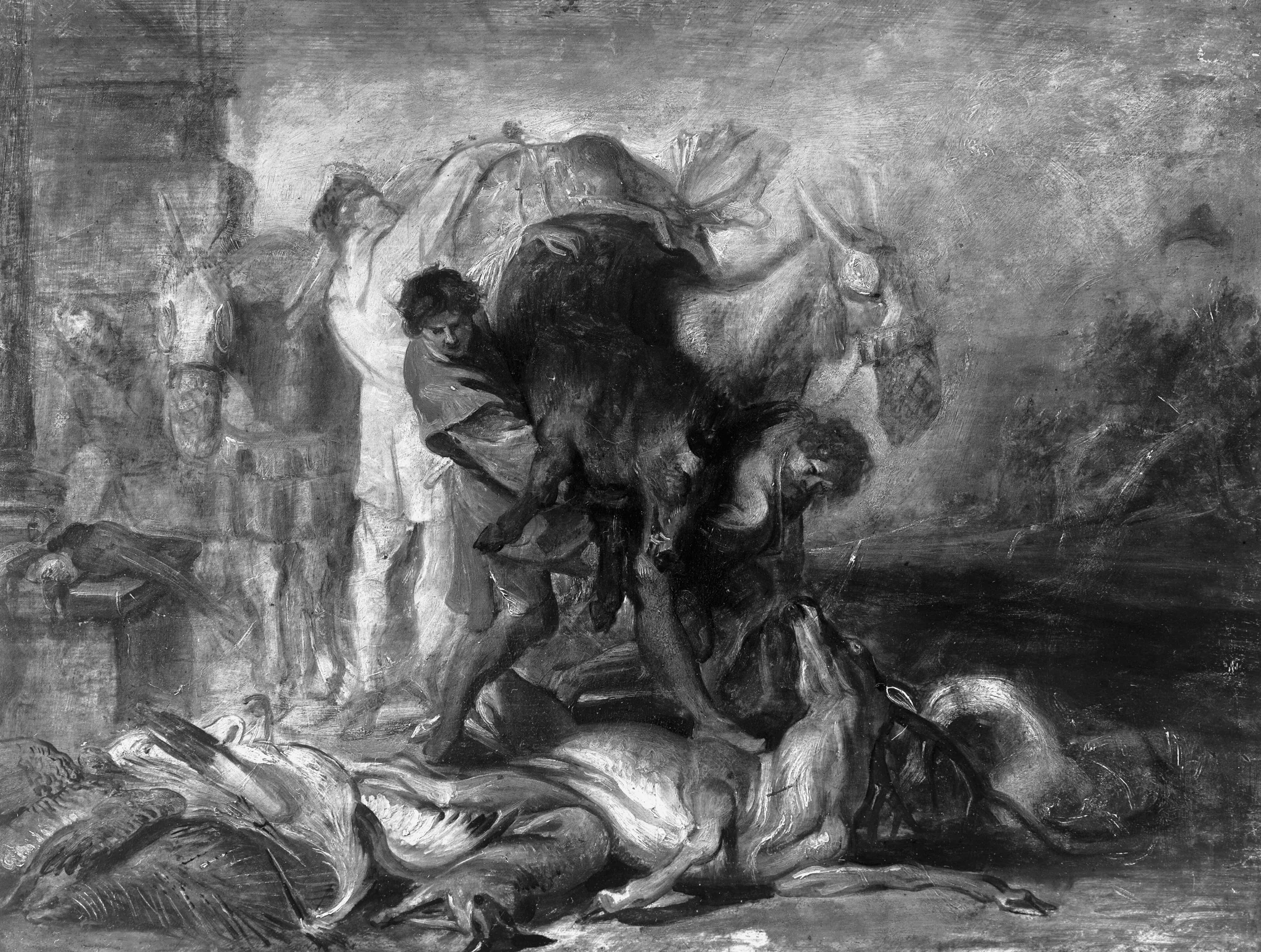The prey, detail