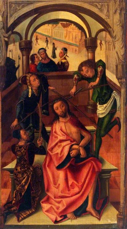 Christ Crowned with Thorns, detail