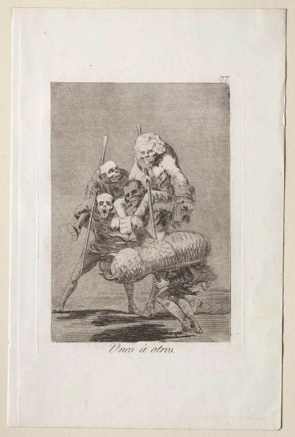 What One Does to Another, Plate 77, detail