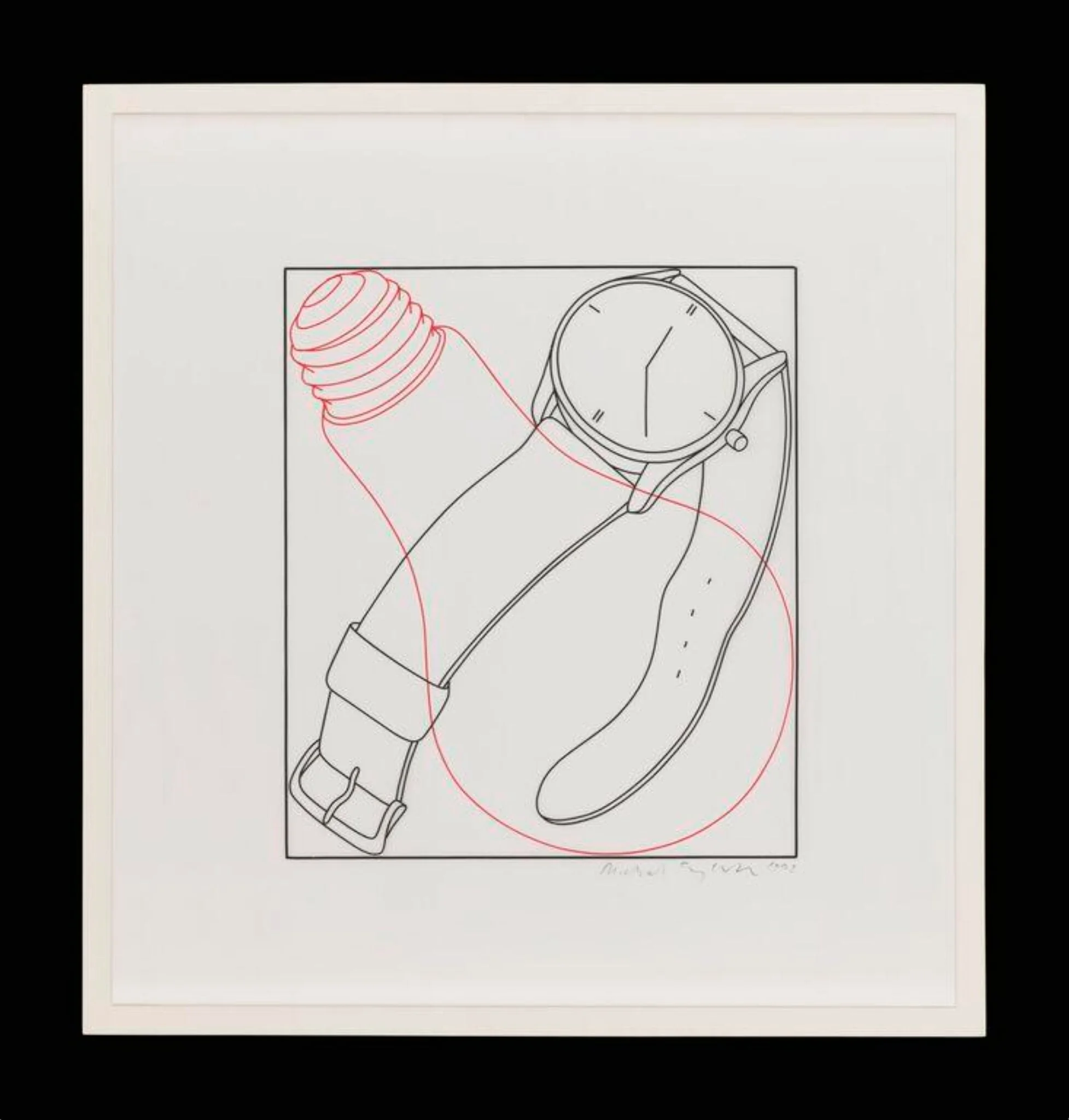 Proposal (bulb and watch), detail