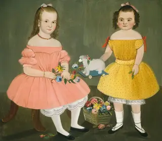 The Burnish Sisters, by William Matthew Prior, oil, 1854