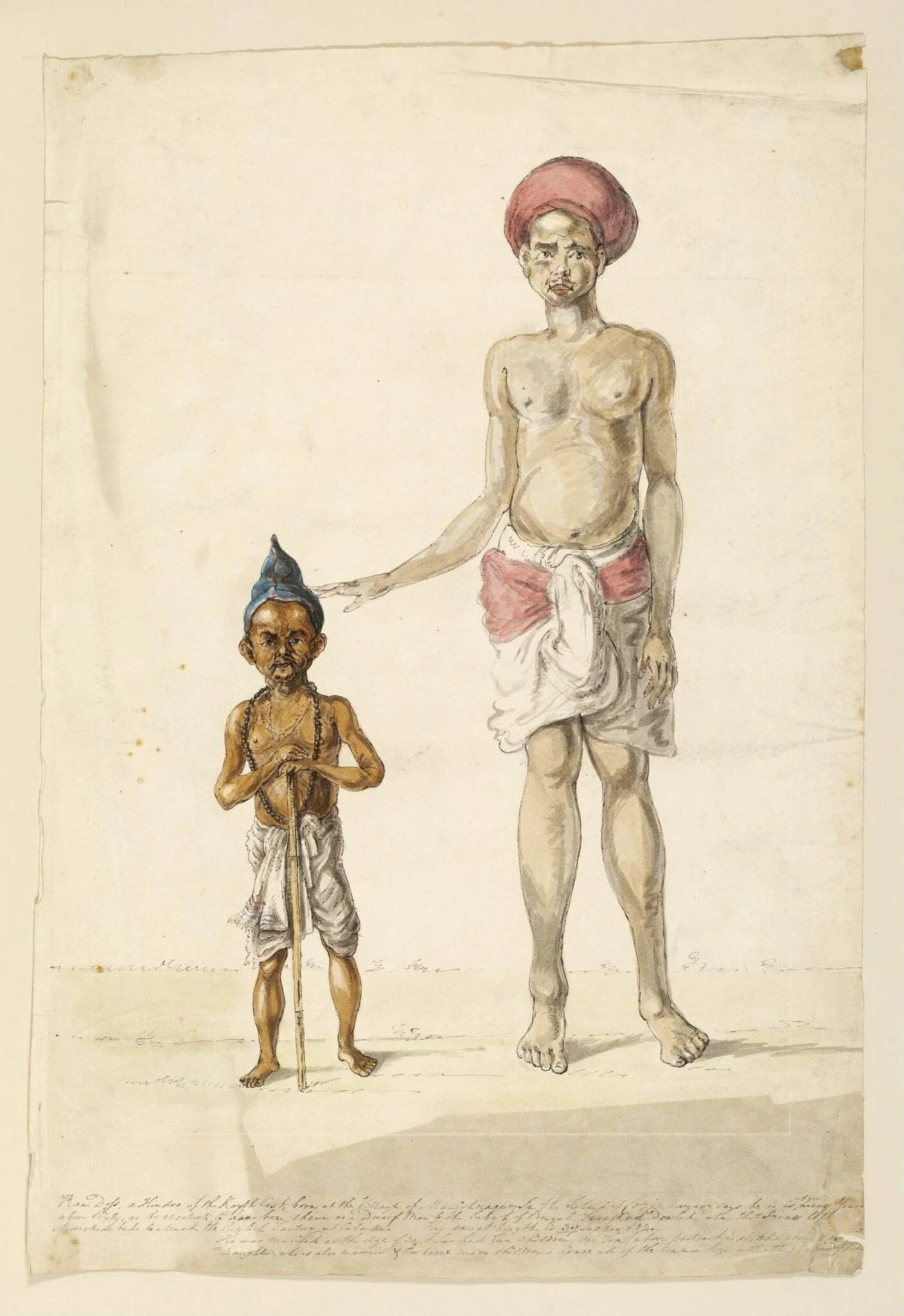 A dwarf, detail