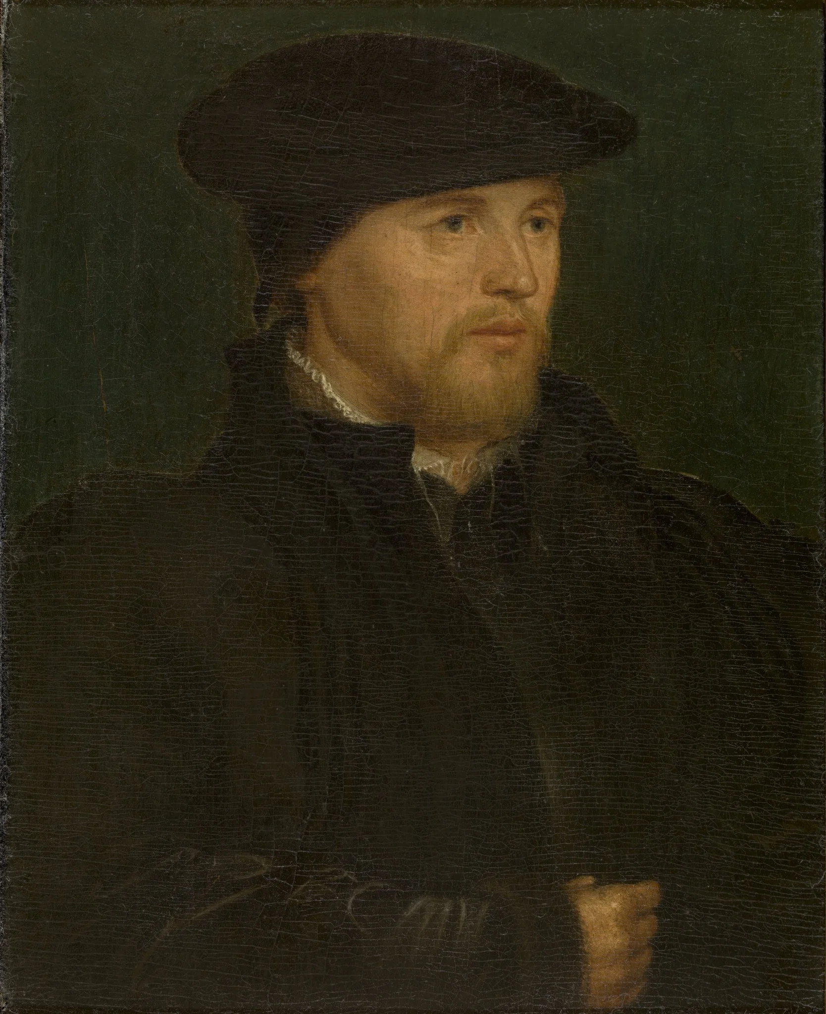 Portrait of a Man, detail