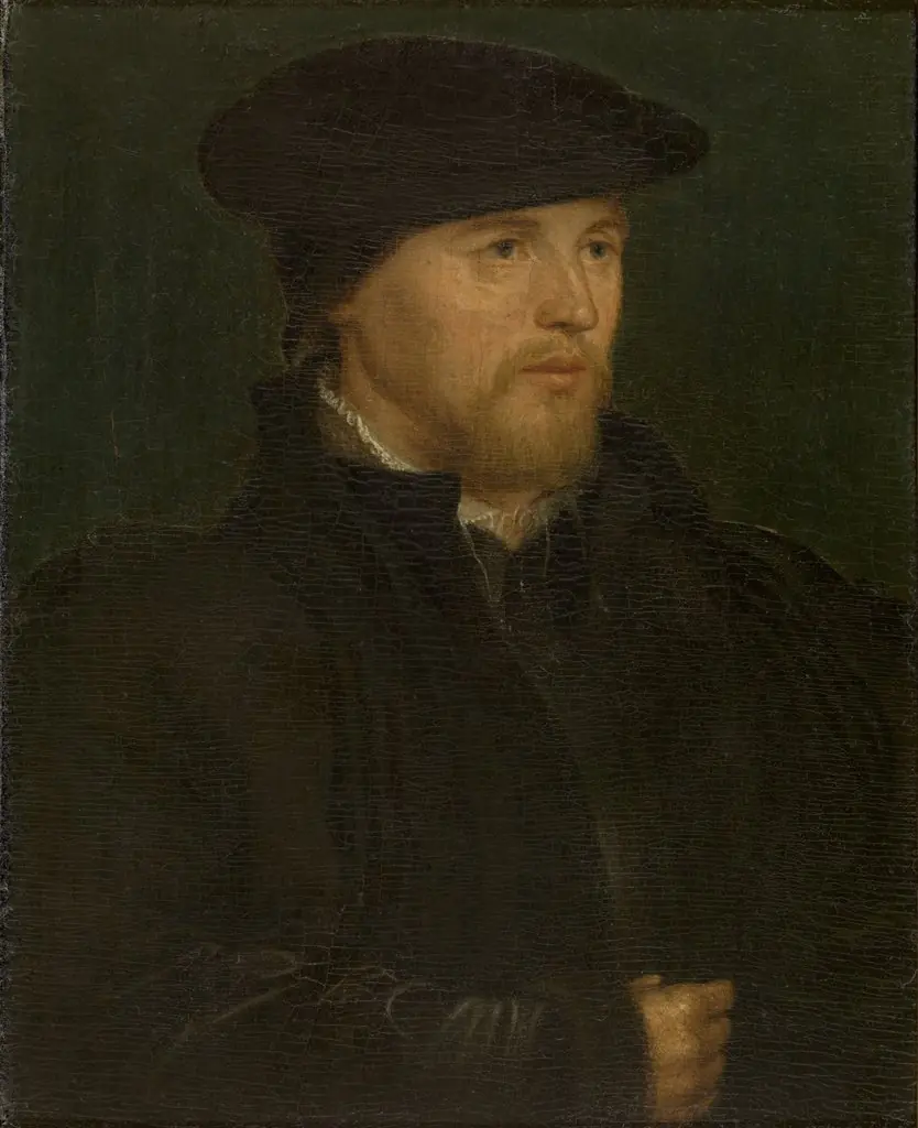 Portrait of a Man, by Hans Holbein the Younger, oil