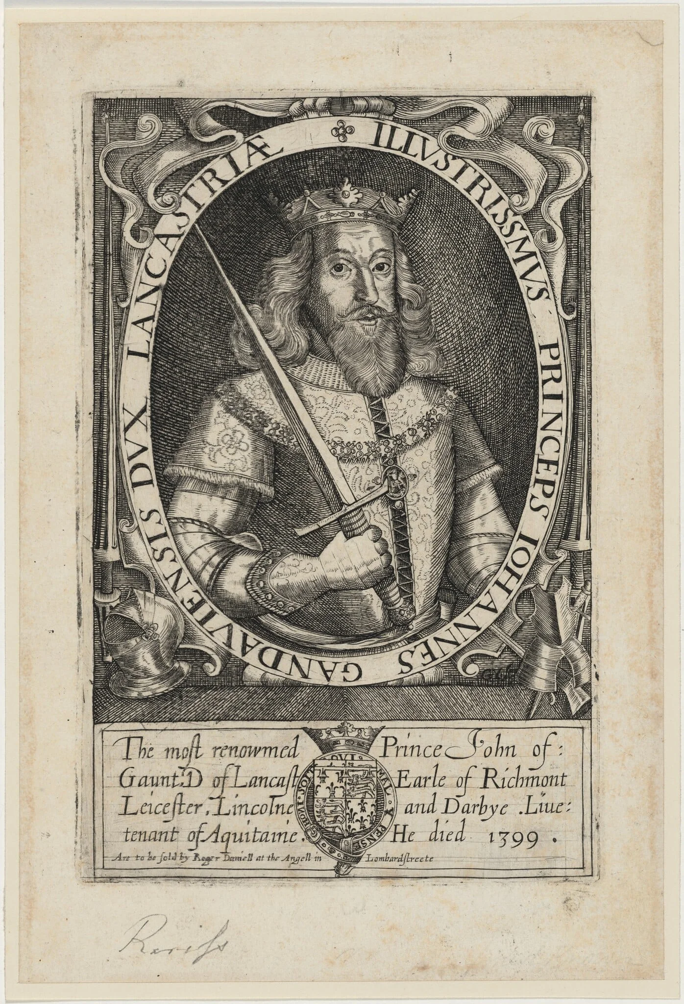 John of Gaunt, detail