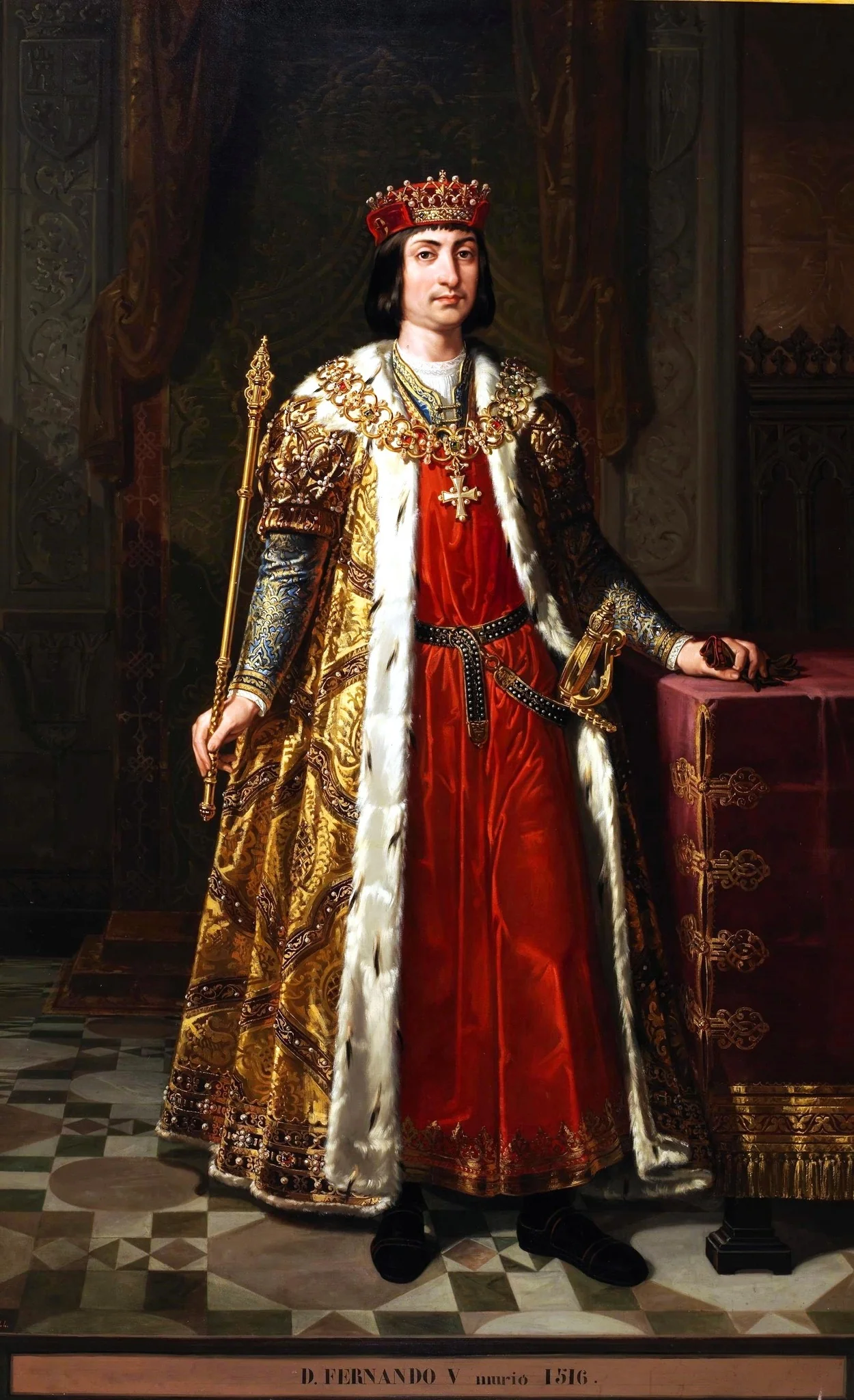 Fernando el Católico, detail