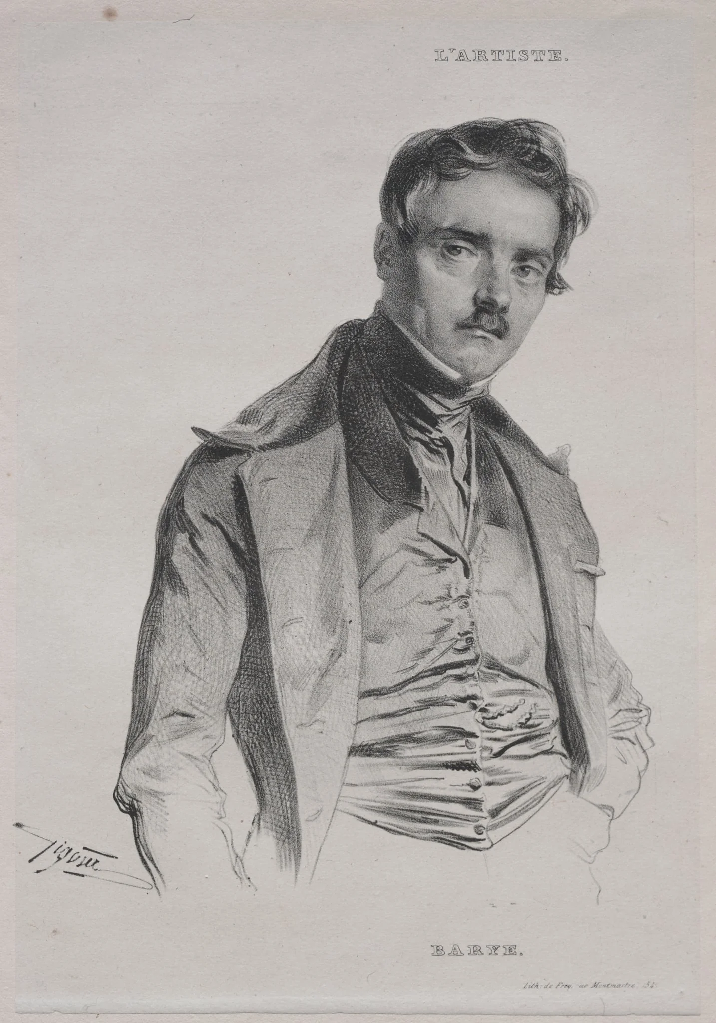 Antoine-Louis Barye, detail
