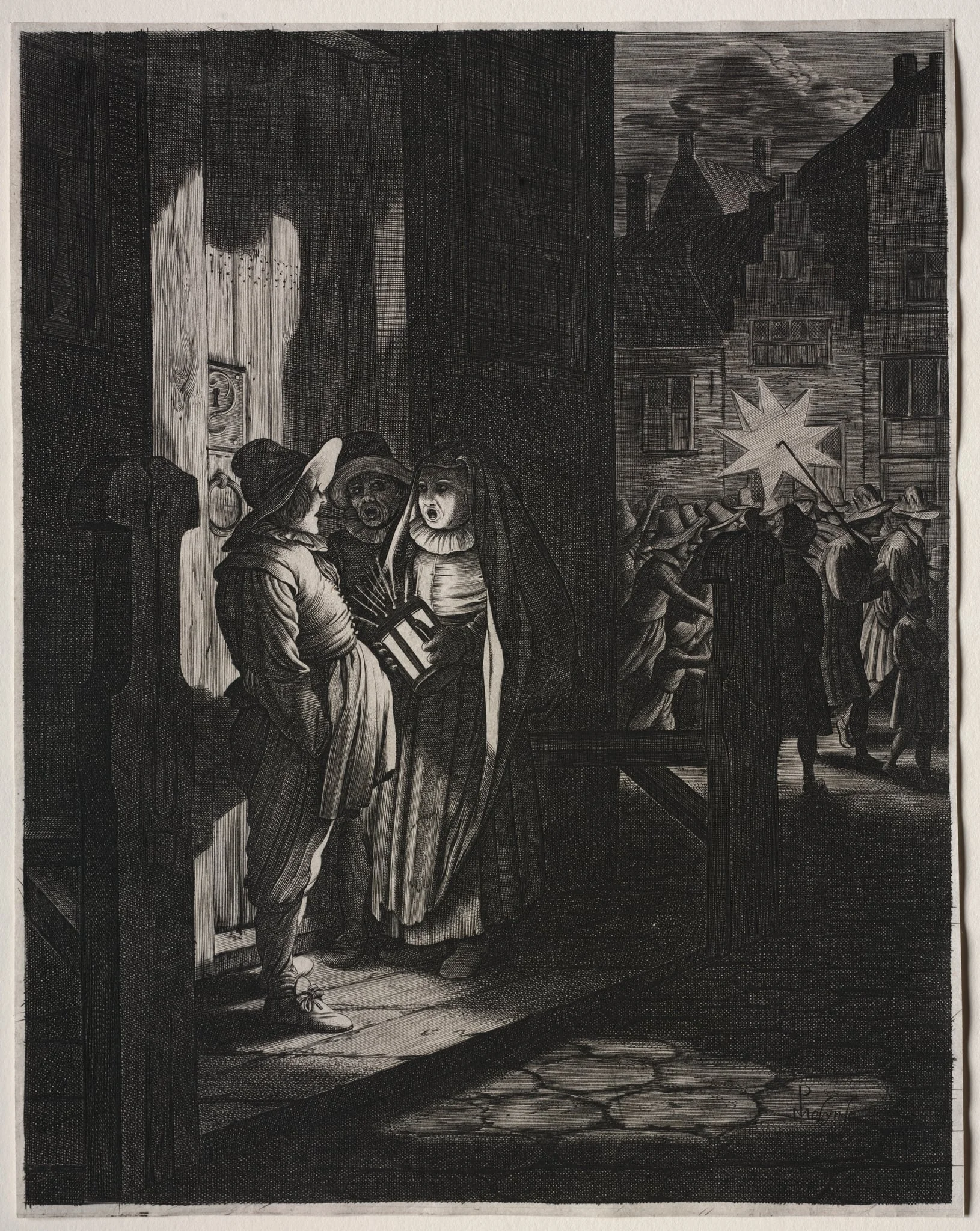 Star of Kings, A Night Piece, detail