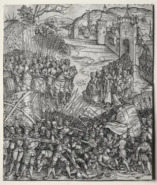 First Flemish Rebellion, by Wolf Traut, 1514