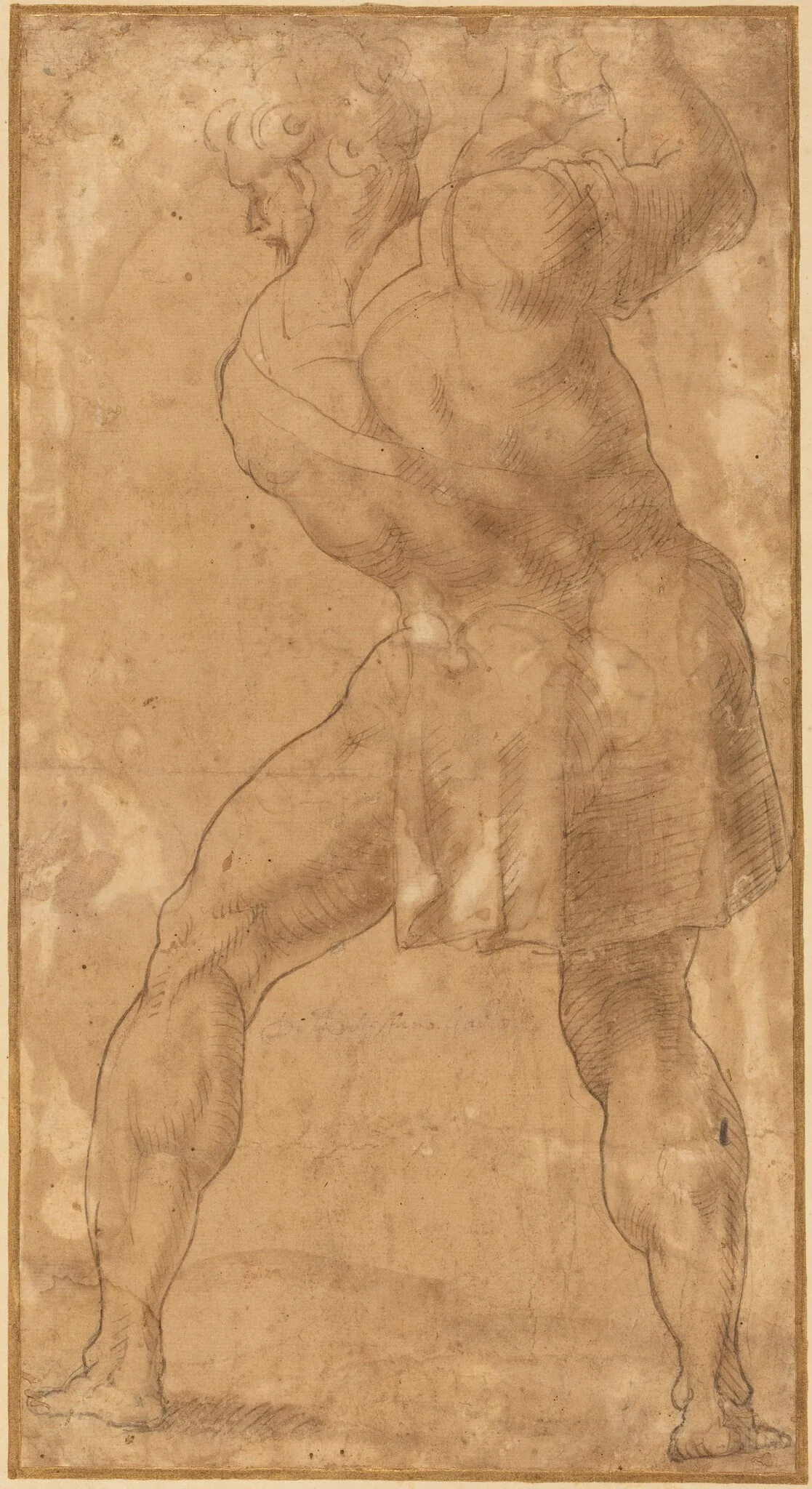 Figure of a Man, detail